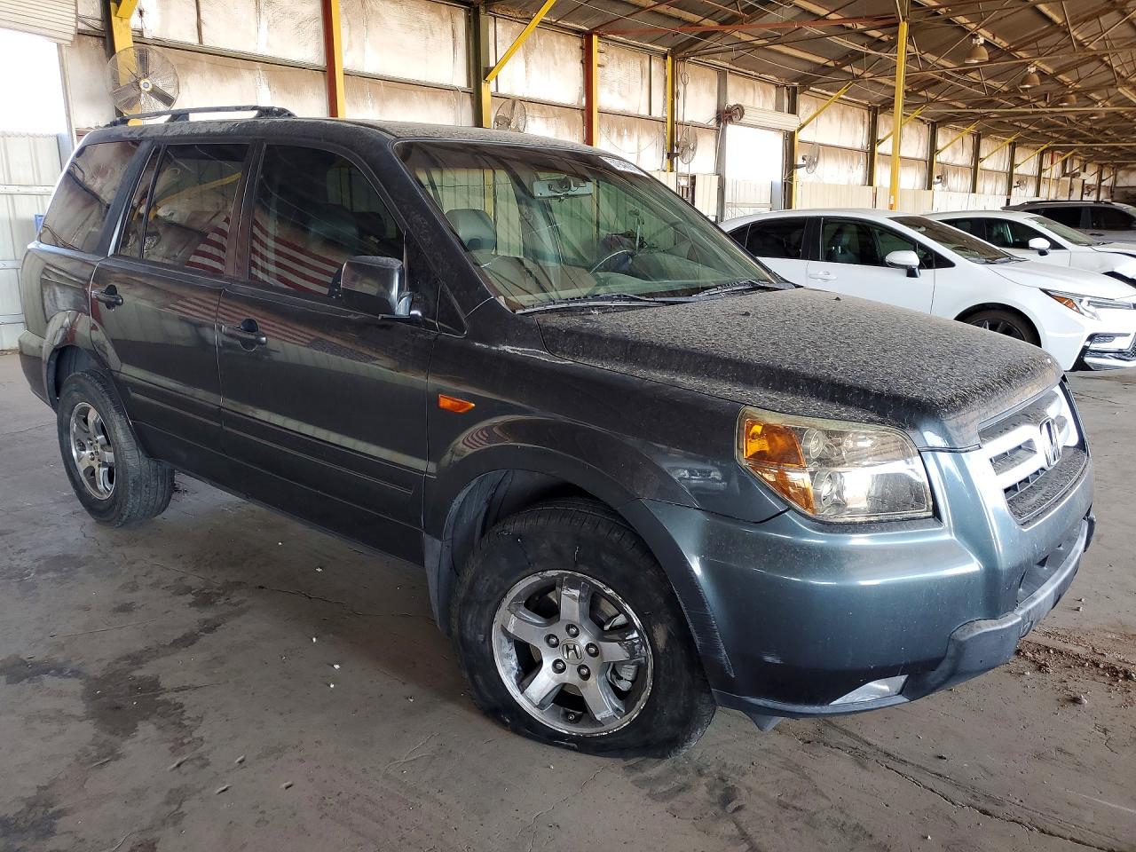 2006 Honda Pilot Ex Charcoal vin: 5FNYF28536B001263