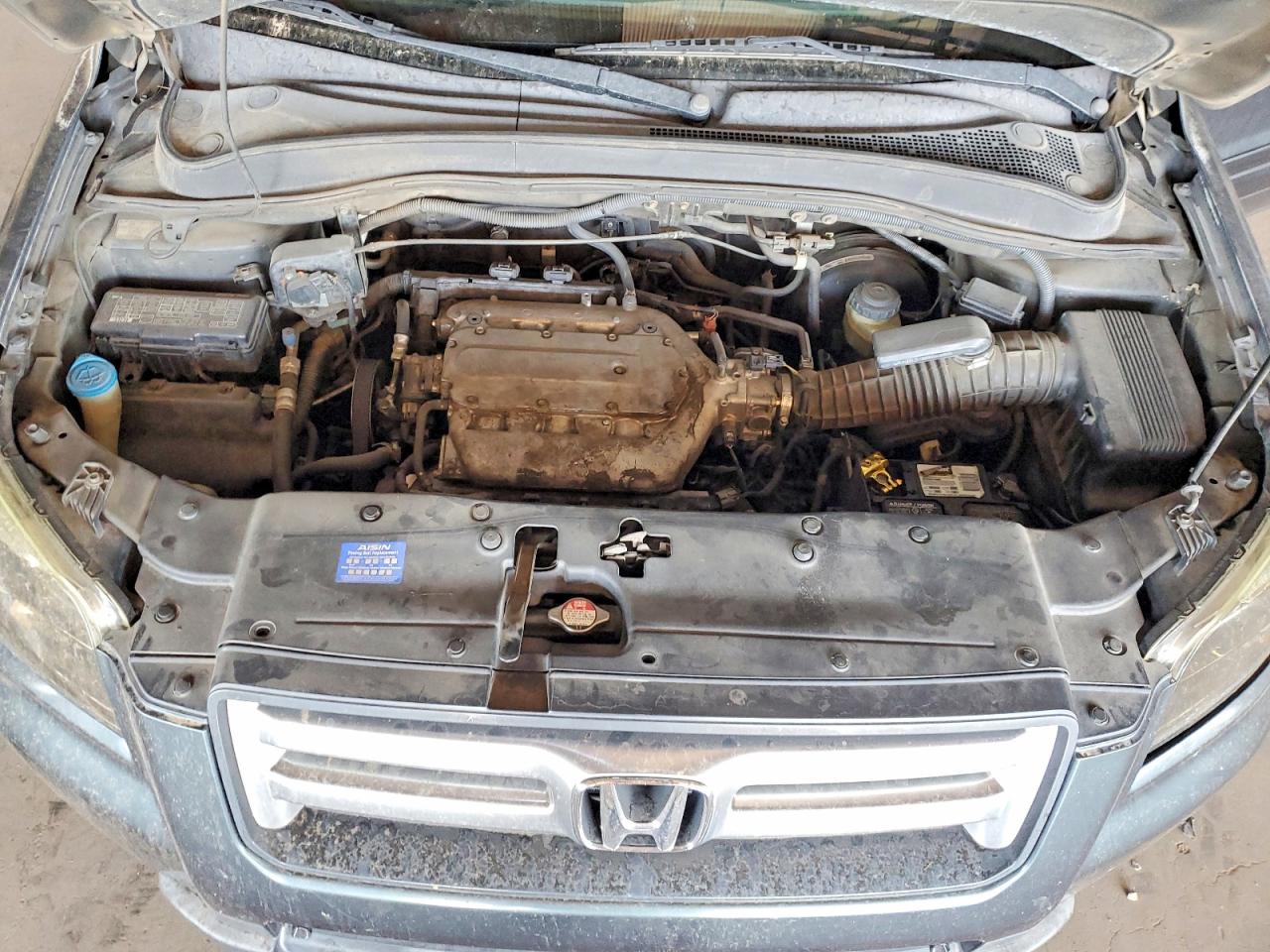 2006 Honda Pilot Ex Charcoal vin: 5FNYF28536B001263