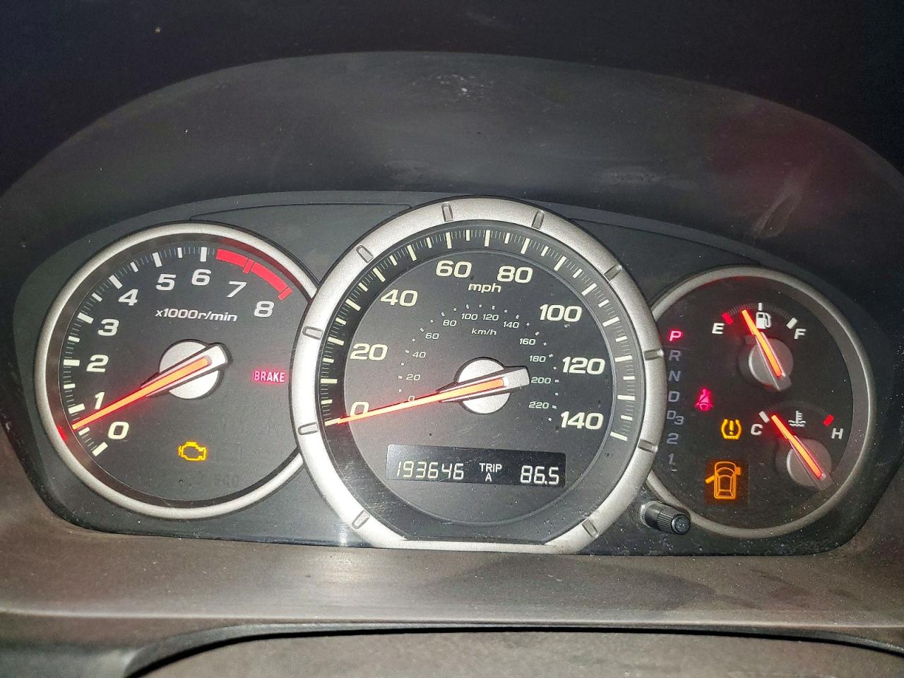 2006 Honda Pilot Ex Charcoal vin: 5FNYF28536B001263