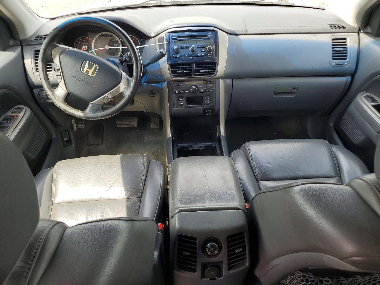 2006 Honda Pilot Ex Silver vin: 5FNYF28546B025992