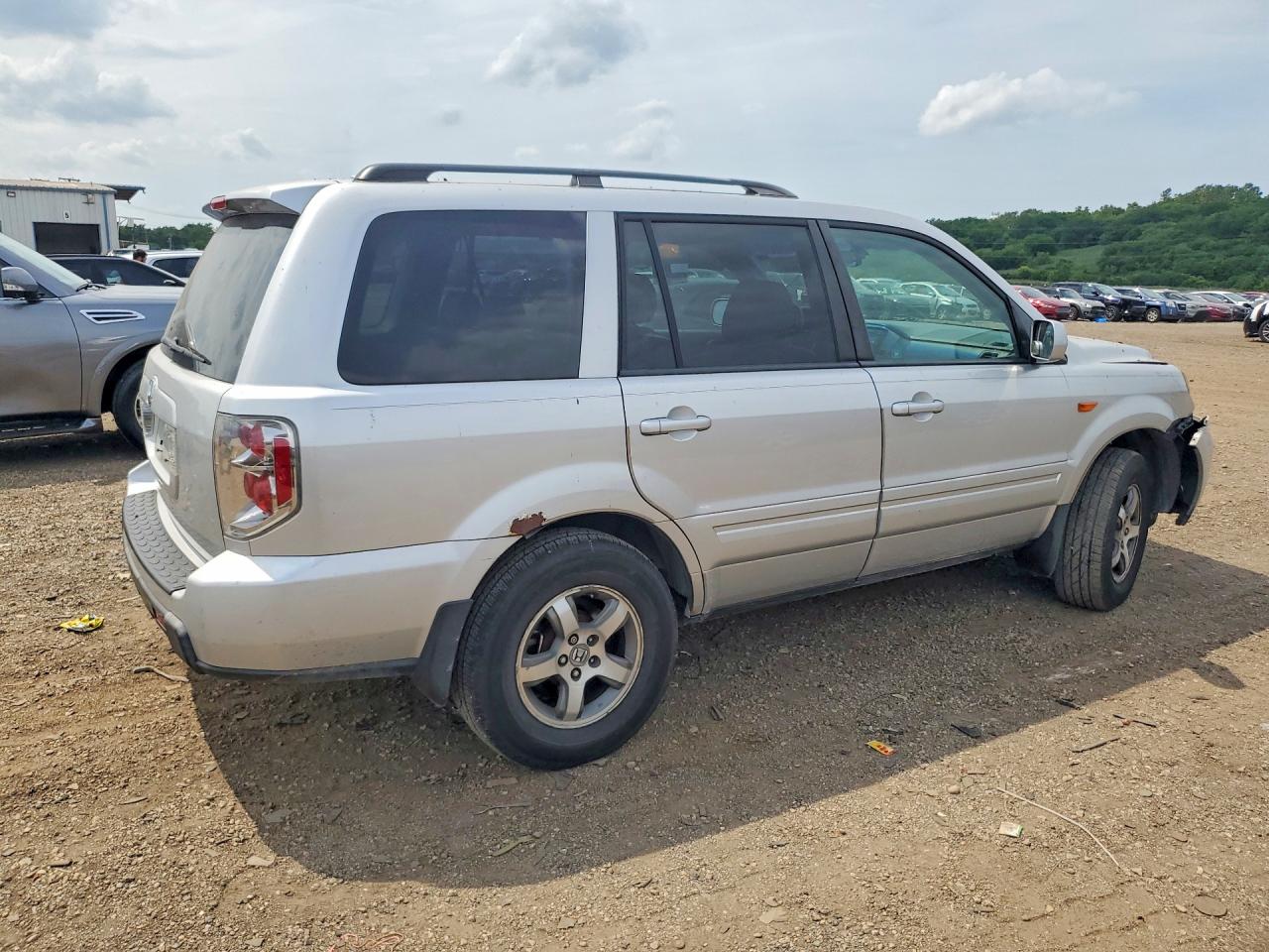2006 Honda Pilot Ex Silver vin: 5FNYF28546B025992