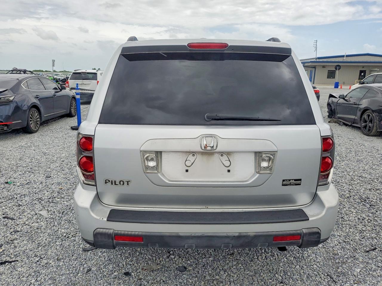 2007 Honda Pilot Exl Silver vin: 5FNYF28547B015447