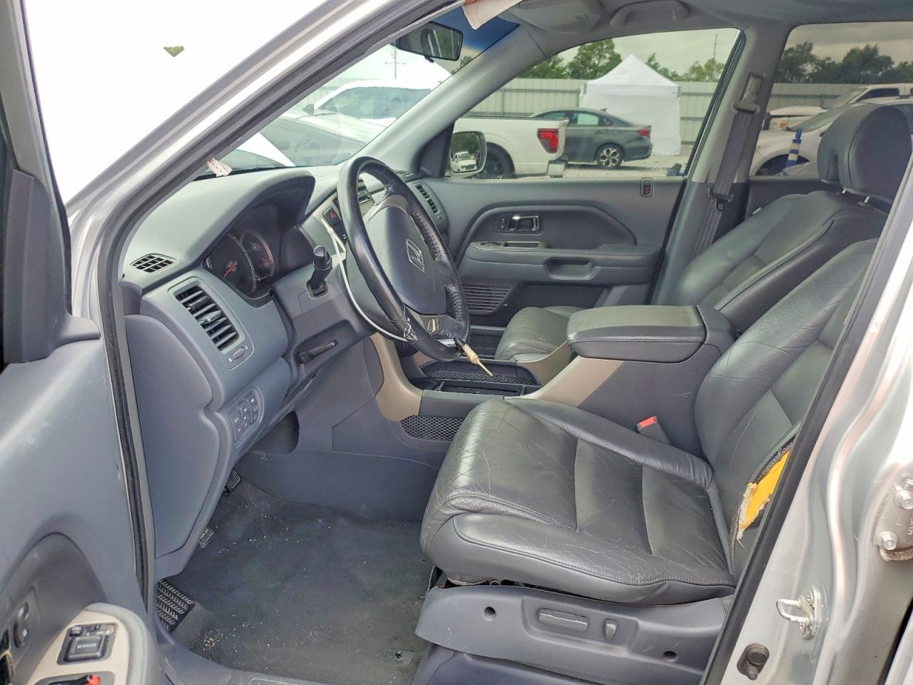 2007 Honda Pilot Exl Silver vin: 5FNYF28547B015447