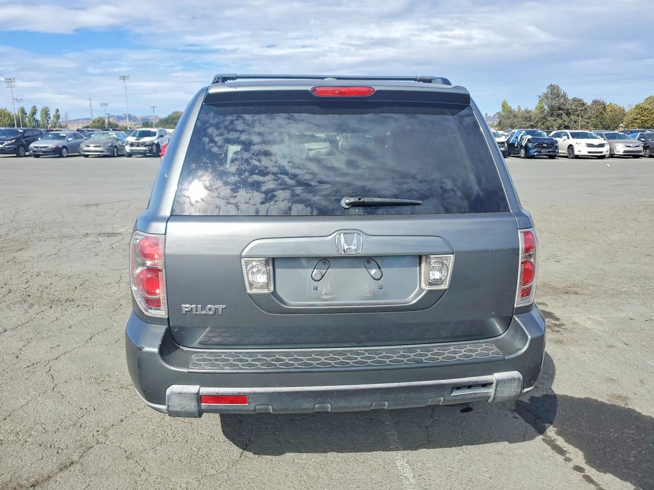 2008 Honda Pilot Exl Gray vin: 5FNYF28548B014980