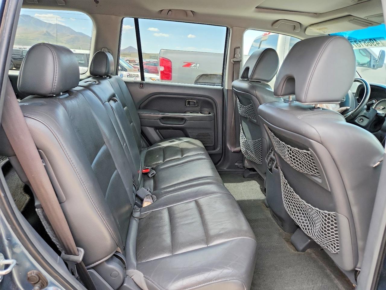 2007 Honda Pilot Exl Teal vin: 5FNYF28557B000391