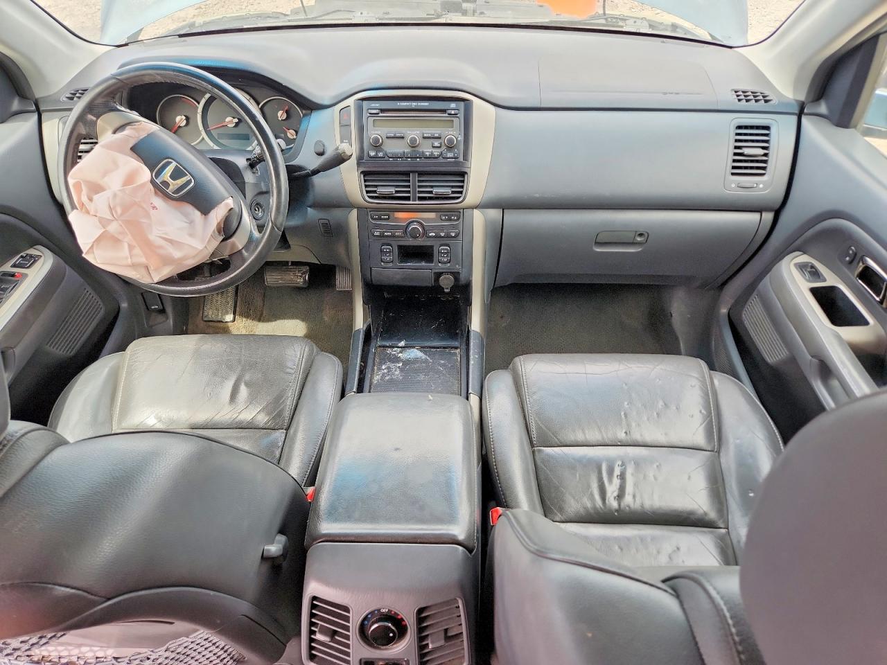 2007 Honda Pilot Exl Teal vin: 5FNYF28557B000391
