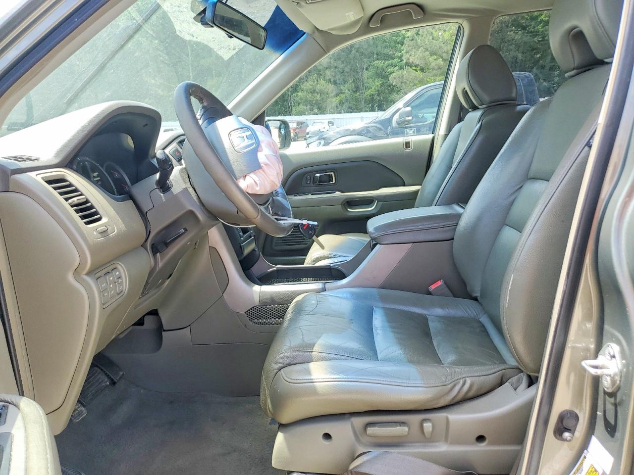 2008 Honda Pilot Exl Gray vin: 5FNYF28558B004815