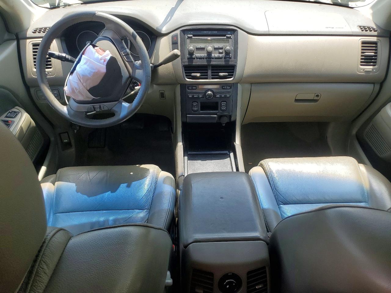 2008 Honda Pilot Exl Gray vin: 5FNYF28558B004815