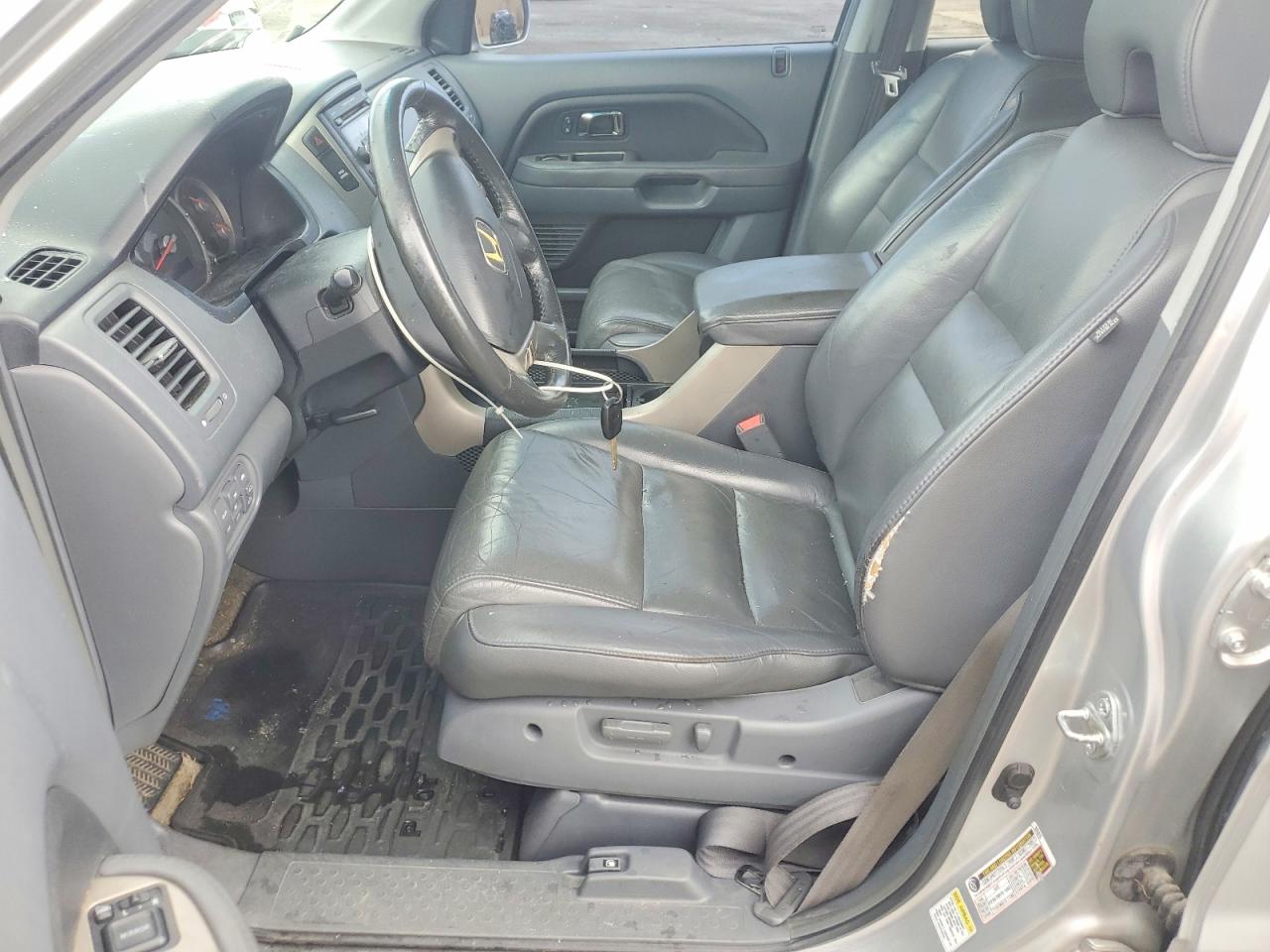 2006 Honda Pilot Ex Серебряный vin: 5FNYF28566B015027