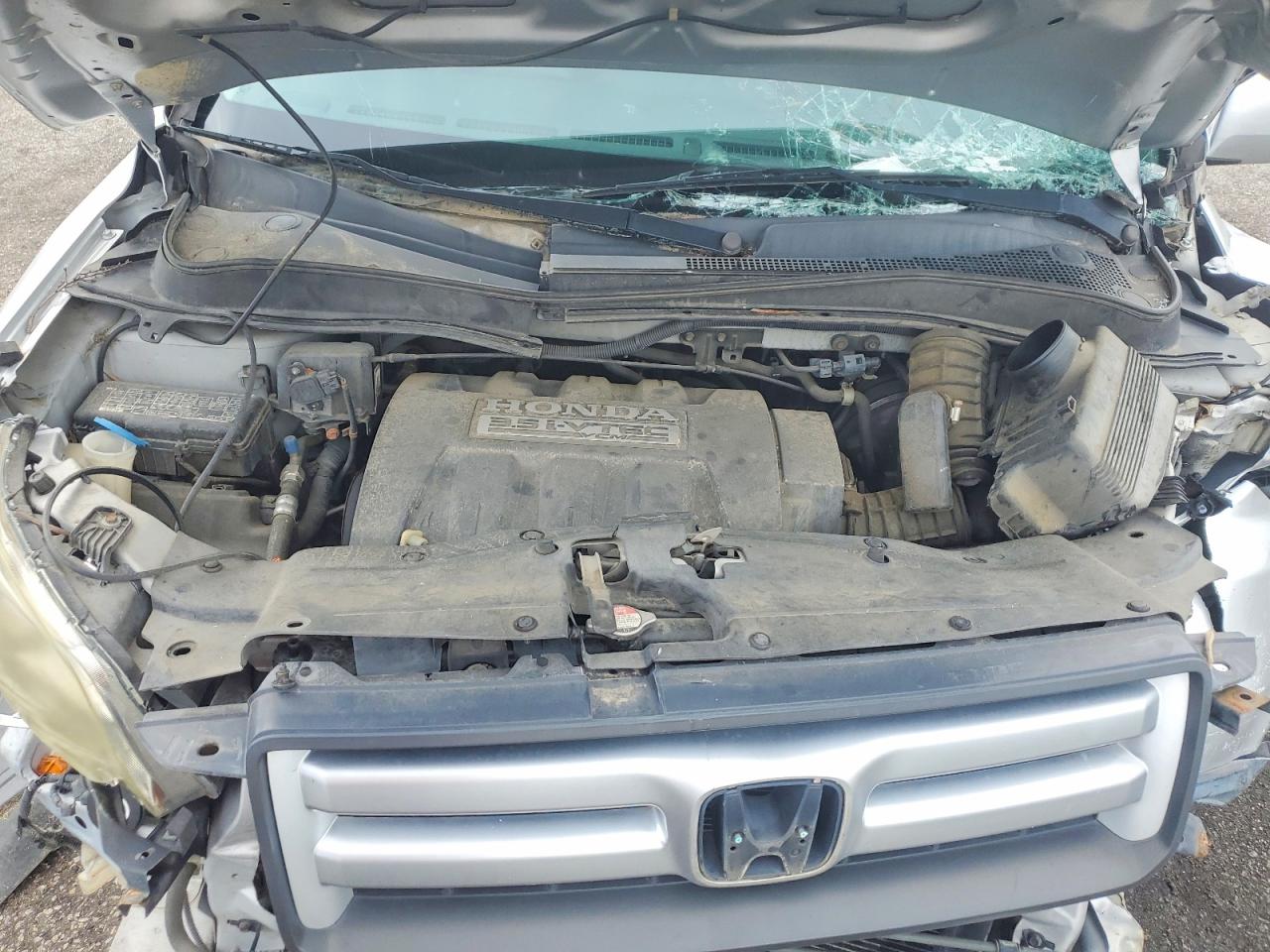 2006 Honda Pilot Ex Серебряный vin: 5FNYF28566B015027