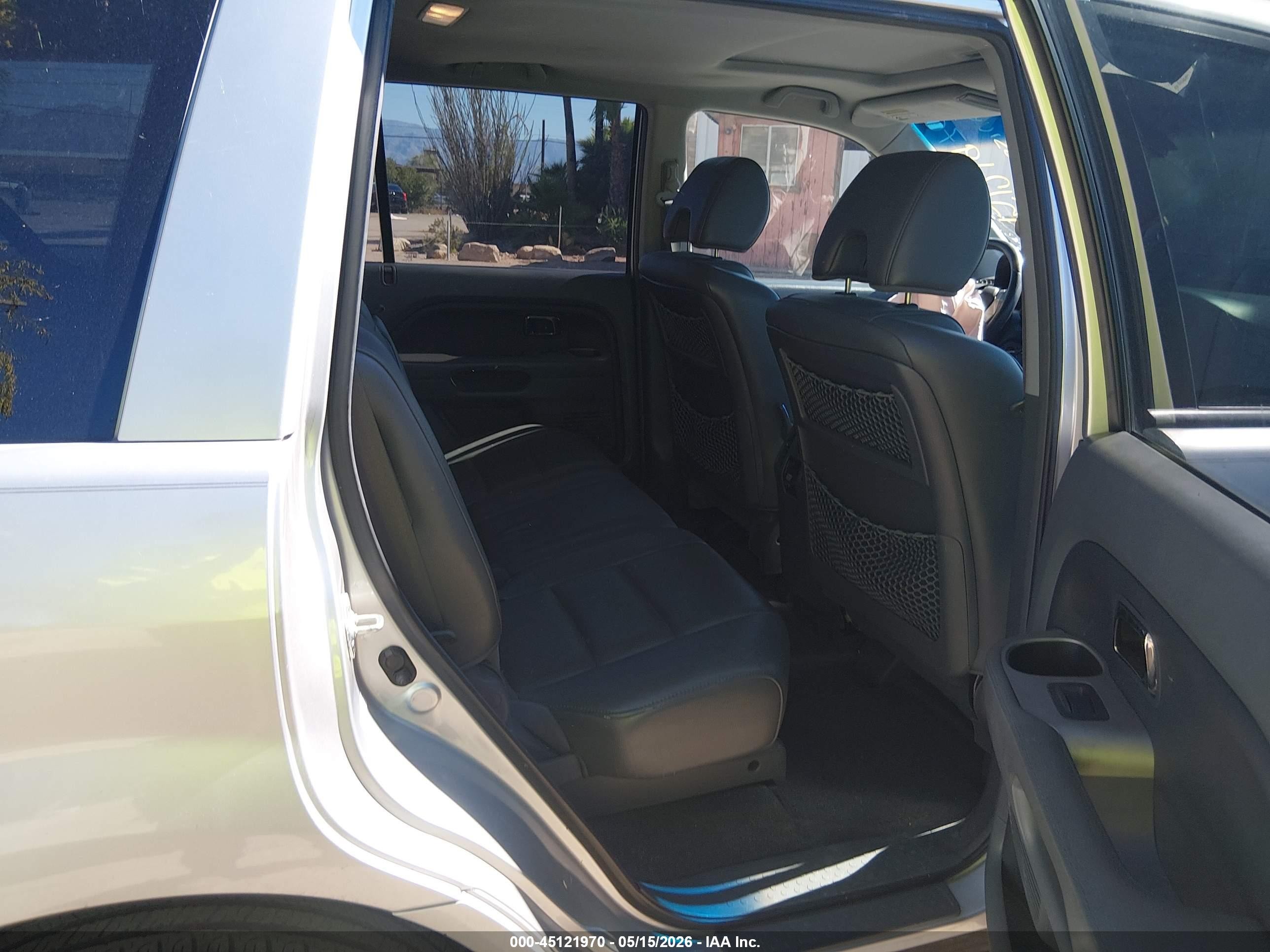 2006 Honda Pilot Ex-l Silver vin: 5FNYF28566B049064