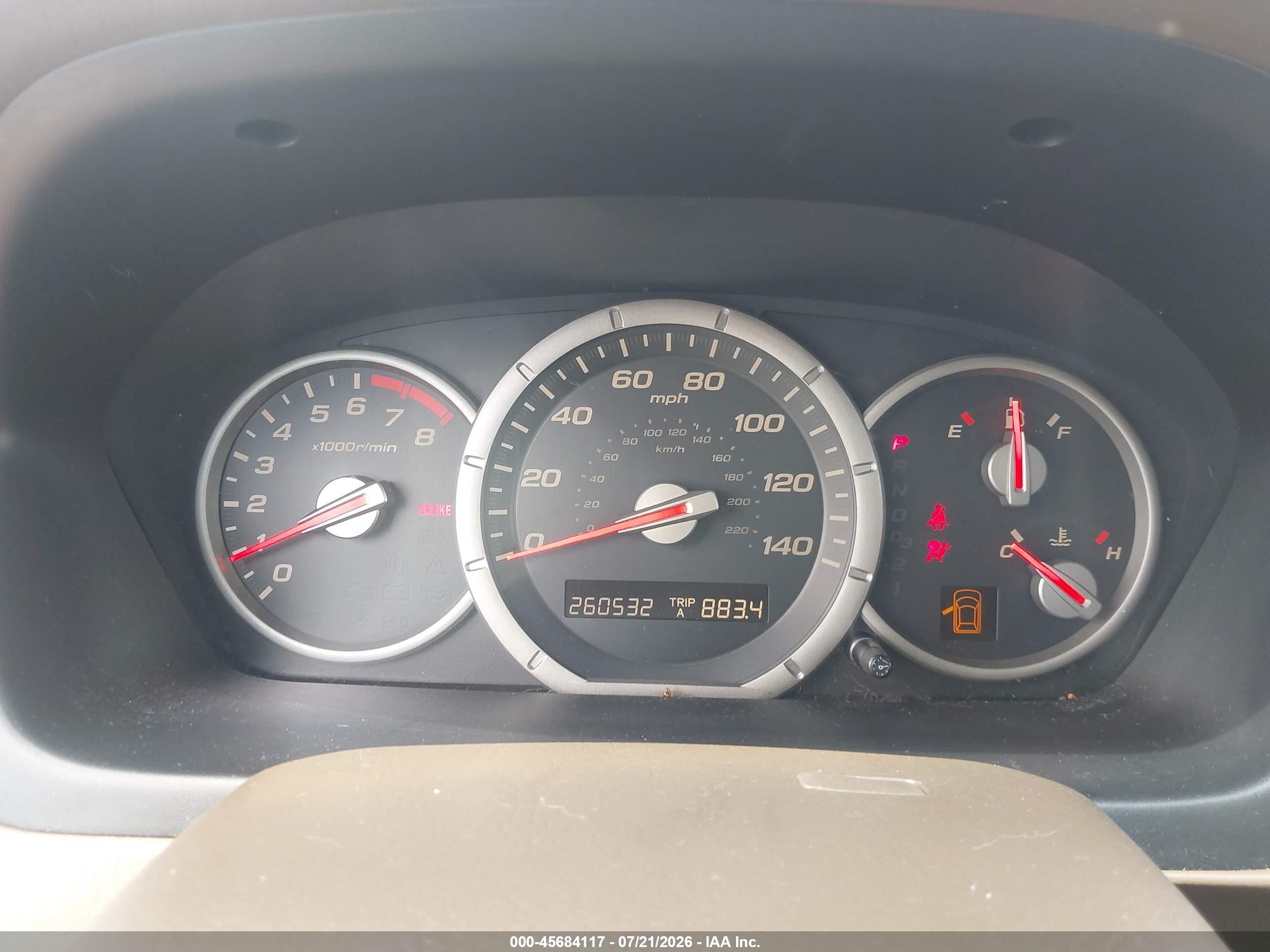 2007 Honda Pilot Ex-l Gold vin: 5FNYF28567B016213