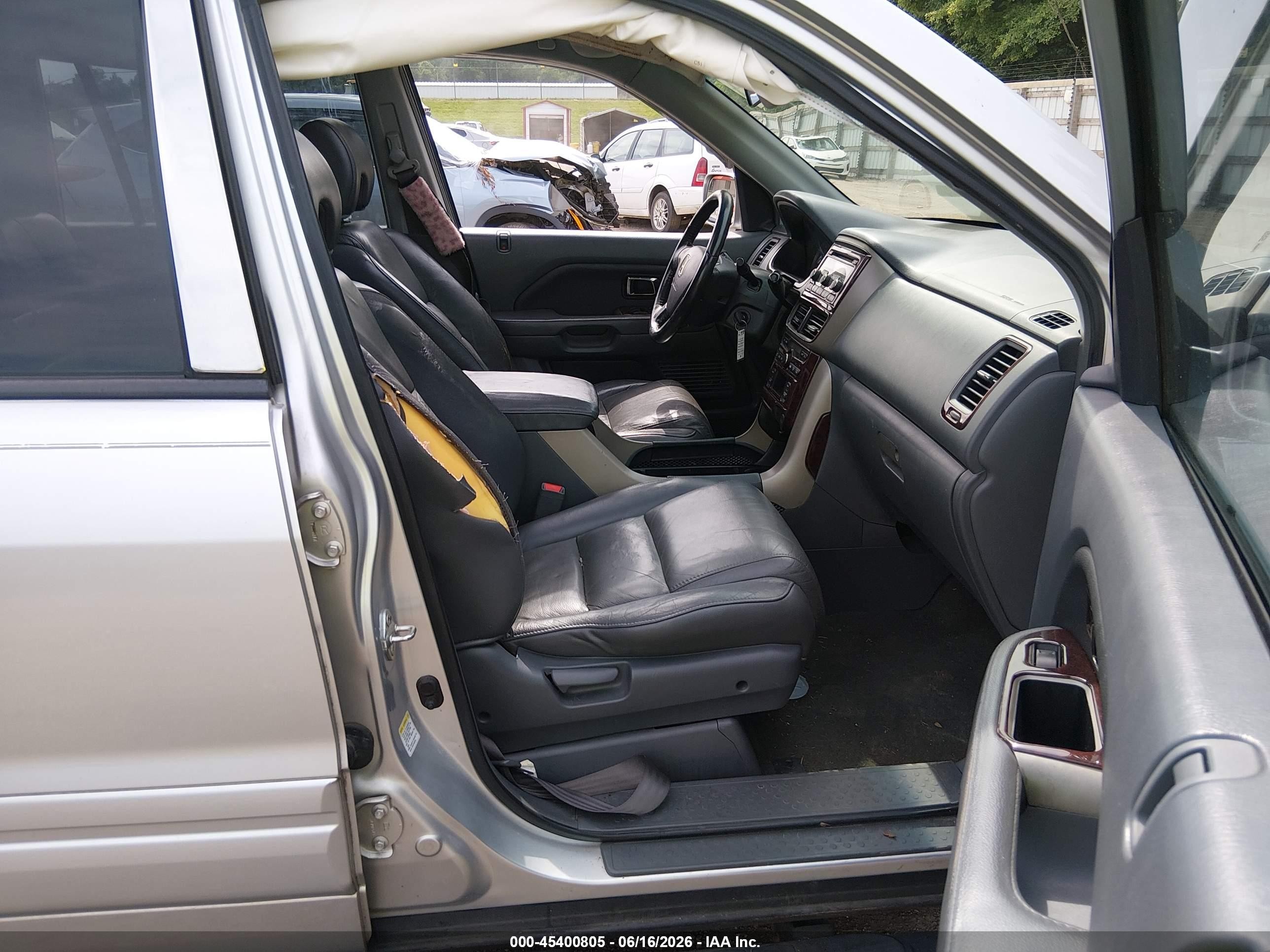2008 Honda Pilot Ex-l Серебряный vin: 5FNYF28568B002880
