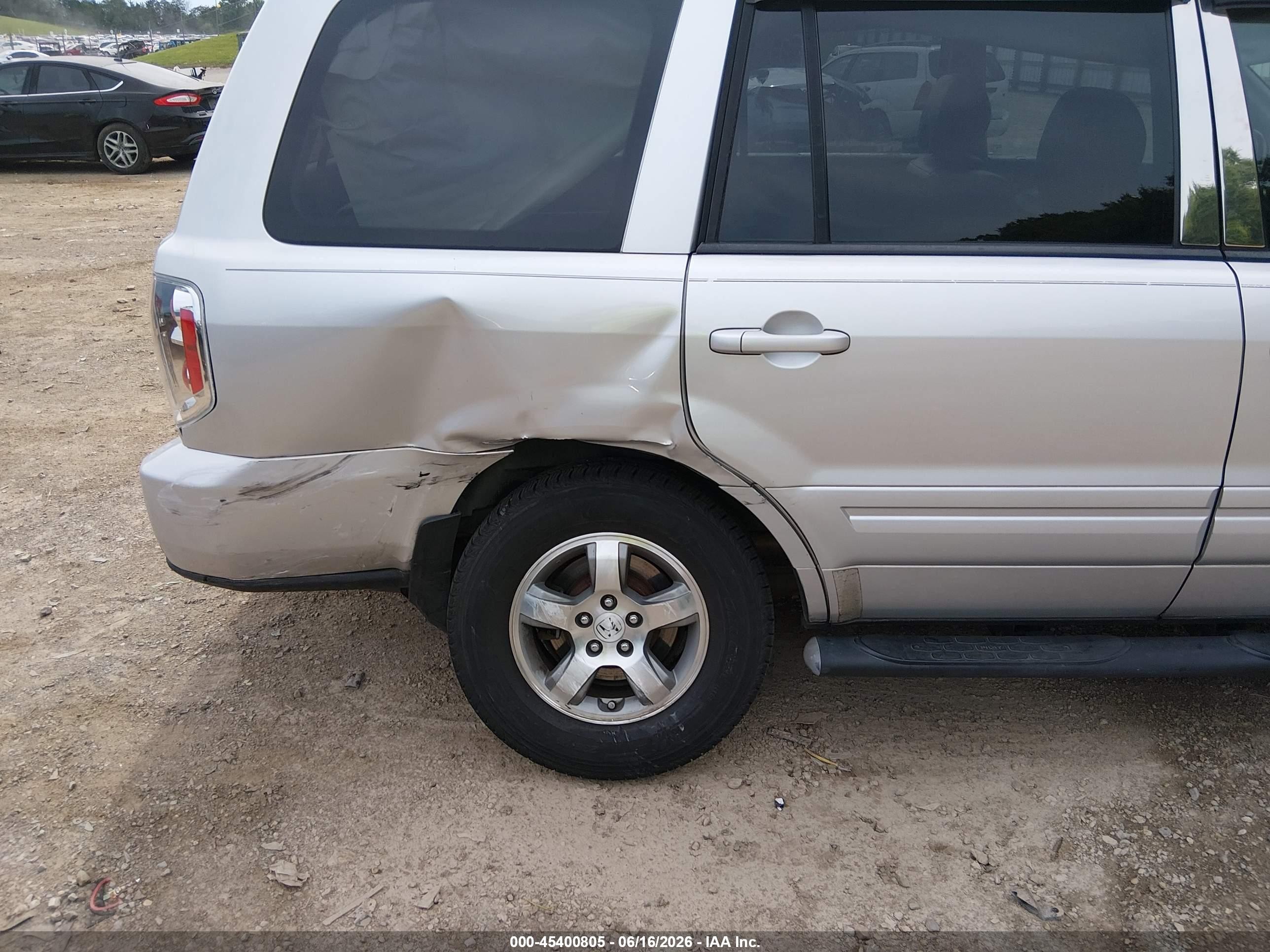 2008 Honda Pilot Ex-l Серебряный vin: 5FNYF28568B002880