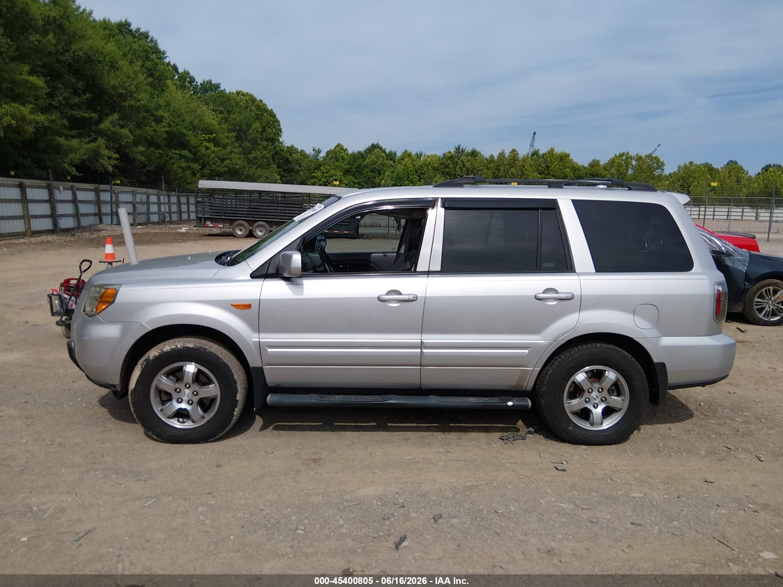 2008 Honda Pilot Ex-l Серебряный vin: 5FNYF28568B002880