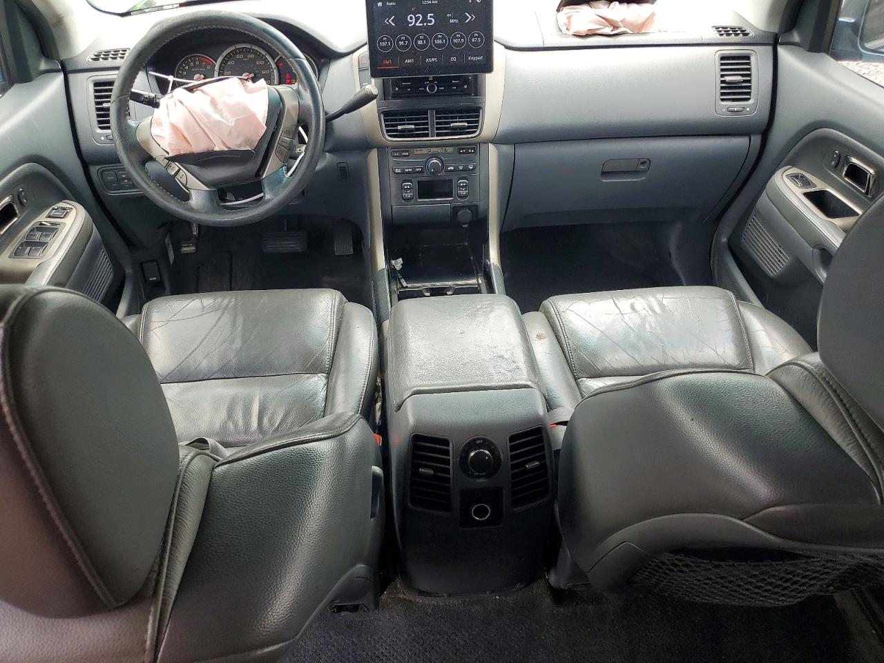 2006 Honda Pilot Ex Blue vin: 5FNYF28576B004005
