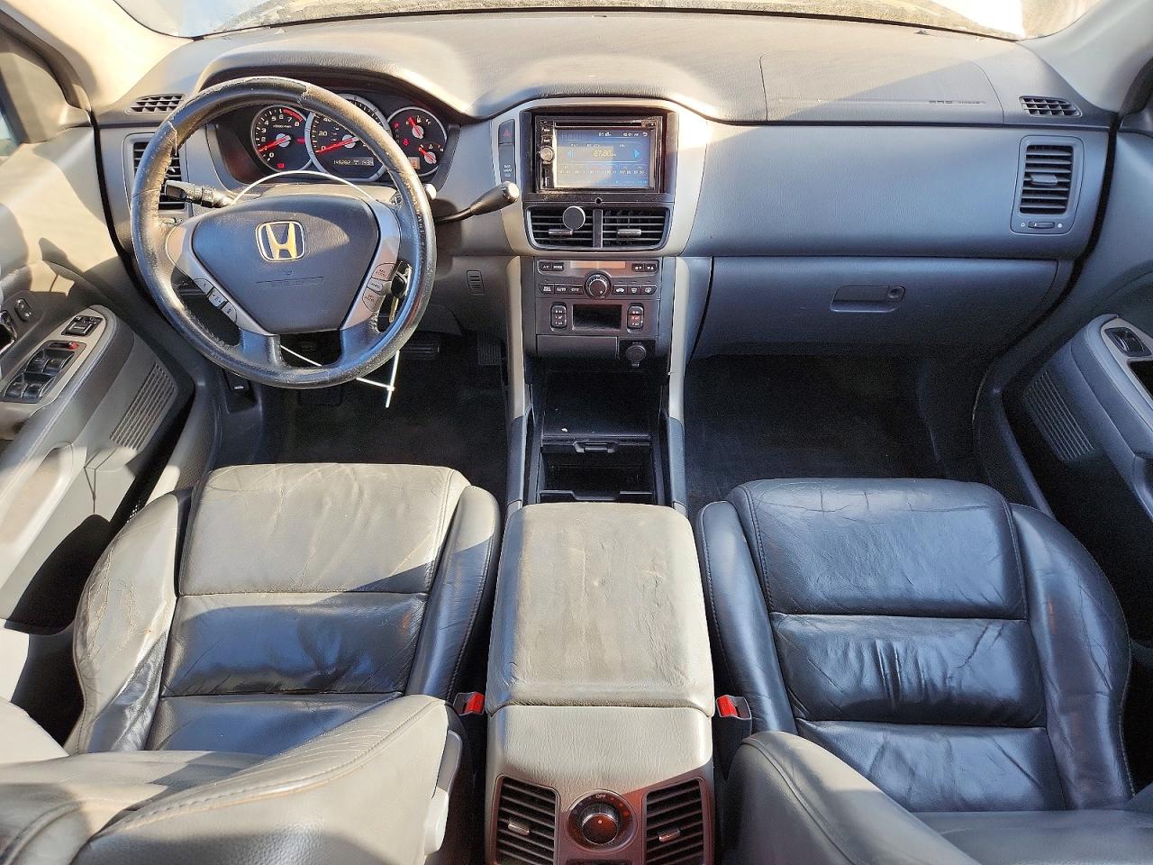 2006 Honda Pilot Ex Silver vin: 5FNYF28576B027221