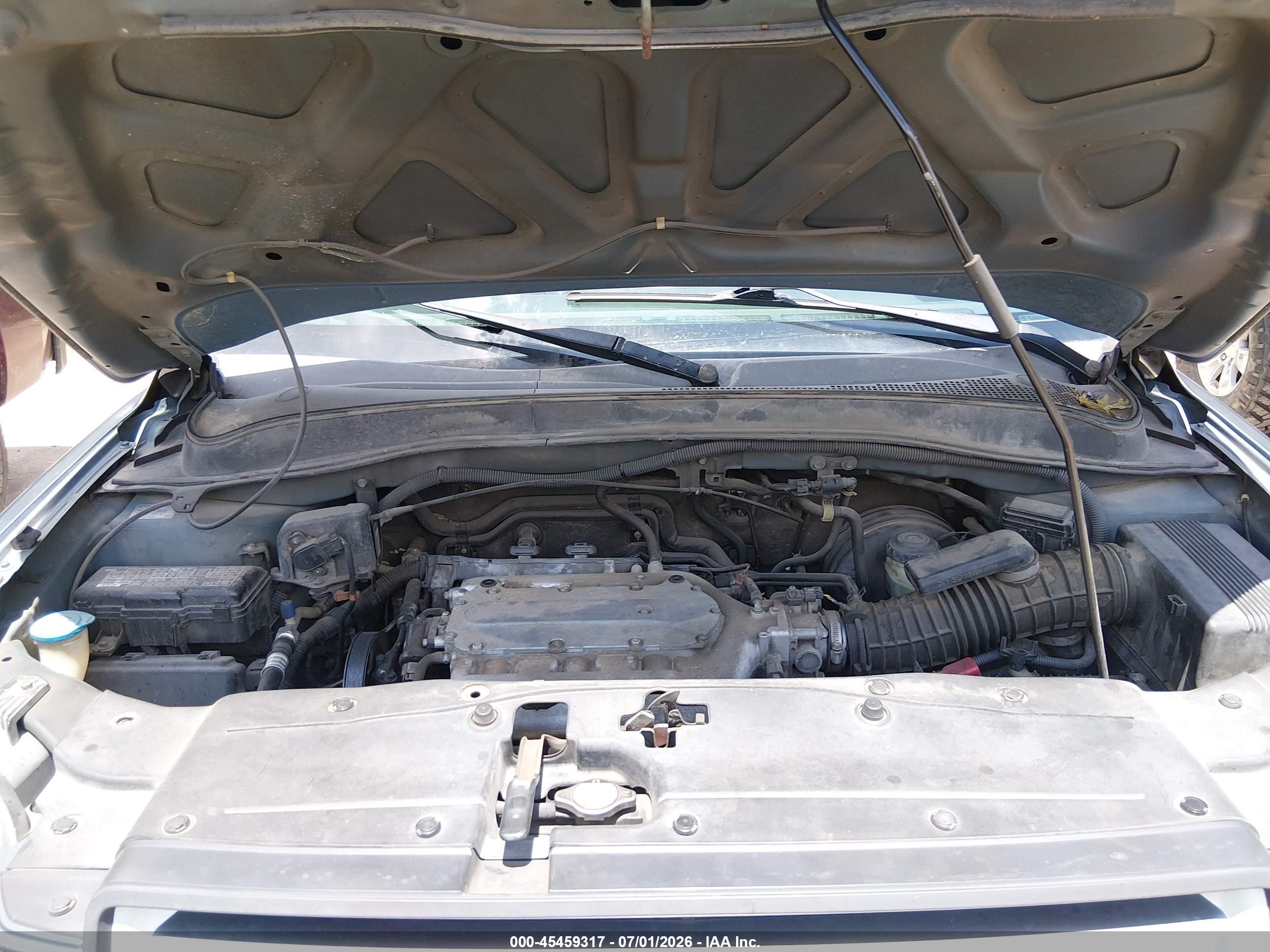 2006 Honda Pilot Ex-l Blue vin: 5FNYF28576B045671
