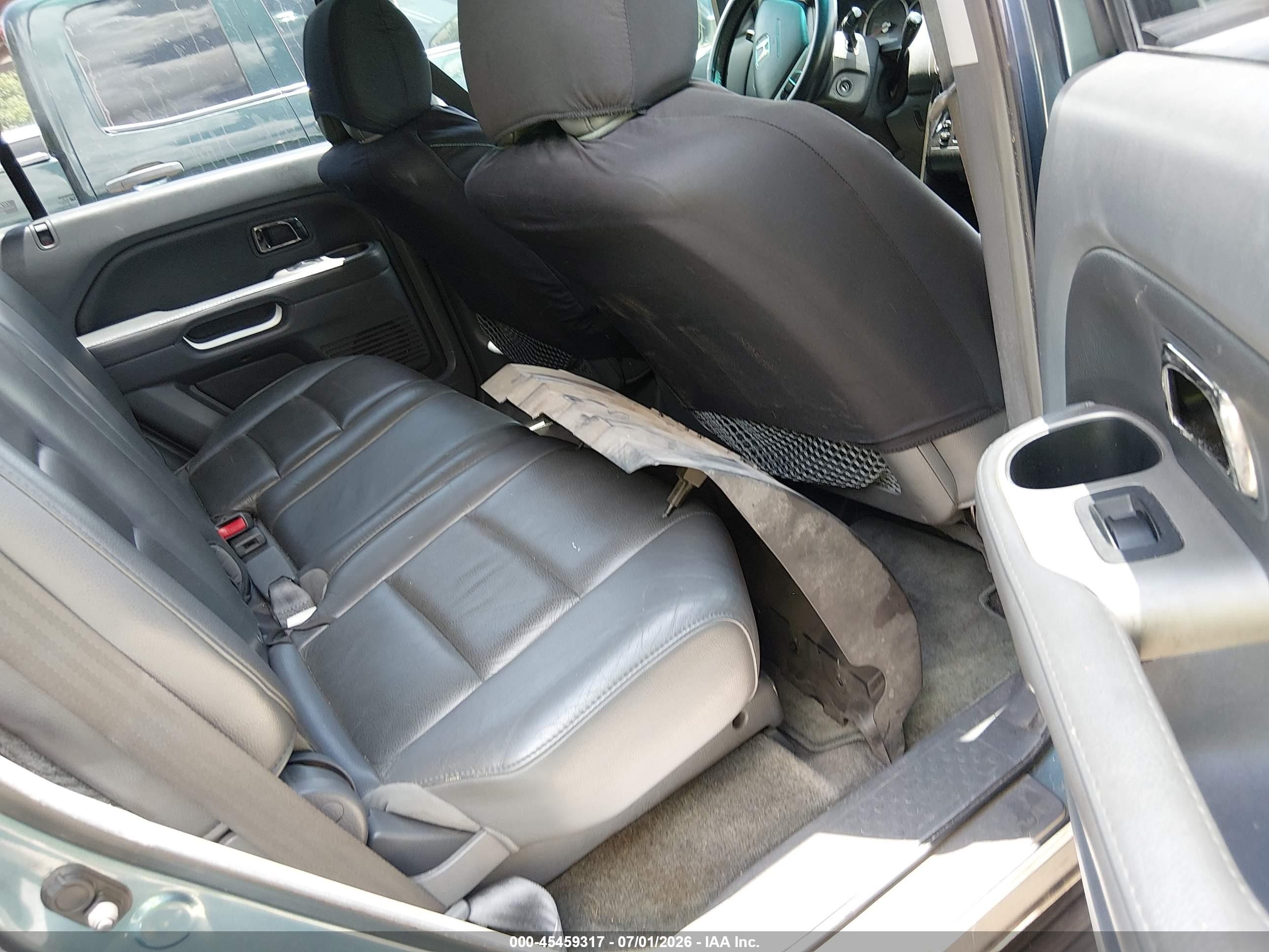 2006 Honda Pilot Ex-l Blue vin: 5FNYF28576B045671