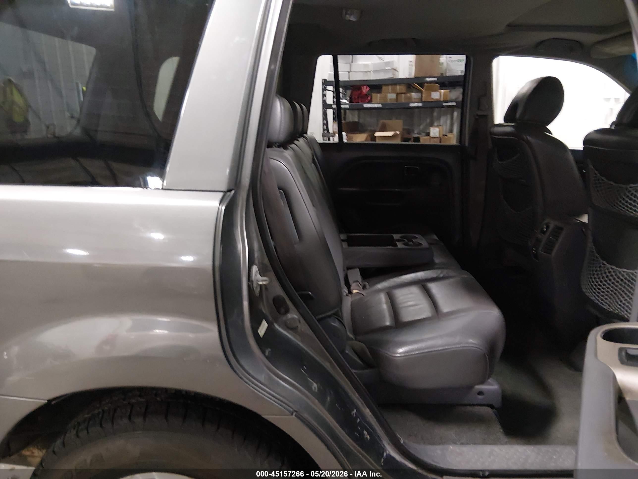 2007 Honda Pilot Ex-l Gray vin: 5FNYF28577B002398