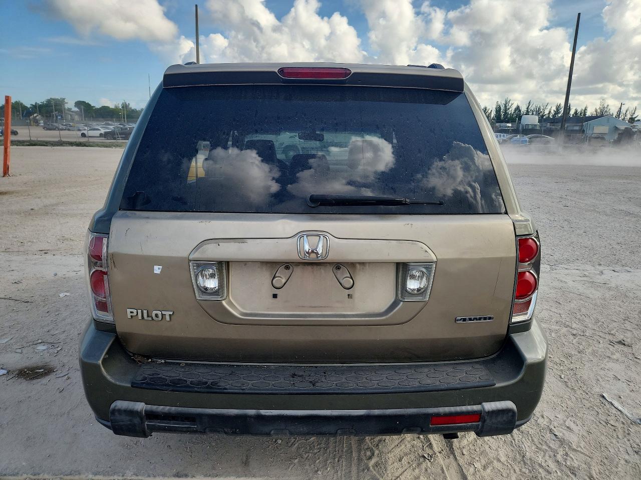 2007 Honda Pilot Exl Green vin: 5FNYF28577B030279
