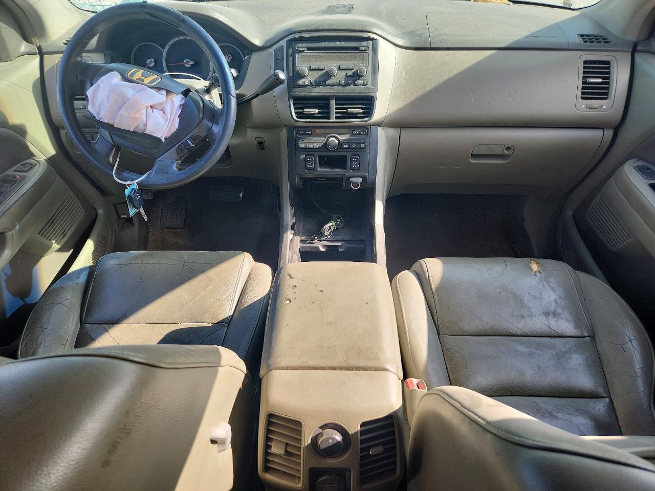 2007 Honda Pilot Exl Green vin: 5FNYF28577B030279