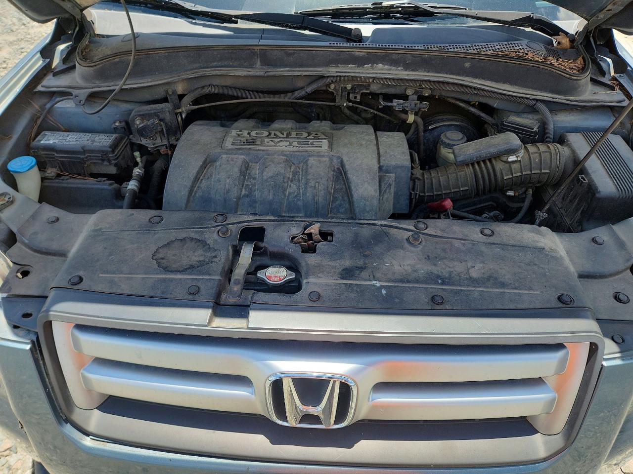 2008 Honda Pilot Exl Turquoise vin: 5FNYF28578B017825