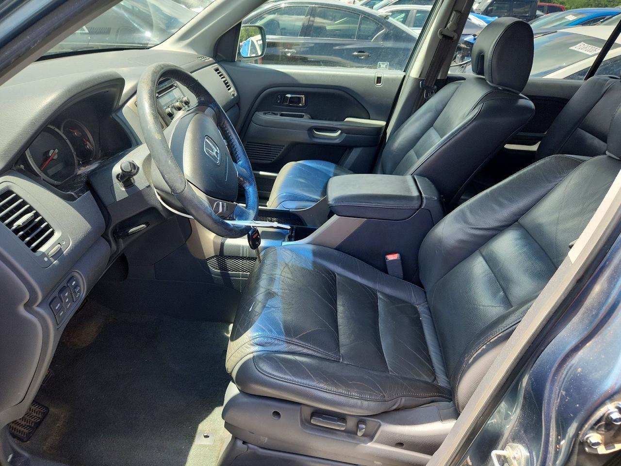 2008 Honda Pilot Exl Turquoise vin: 5FNYF28578B017825