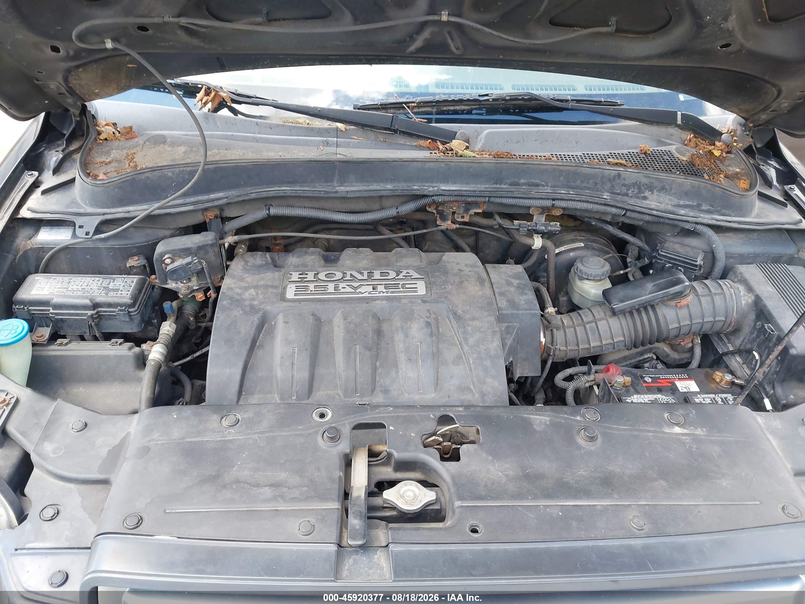 2006 Honda Pilot Ex-l Черный vin: 5FNYF28586B013716