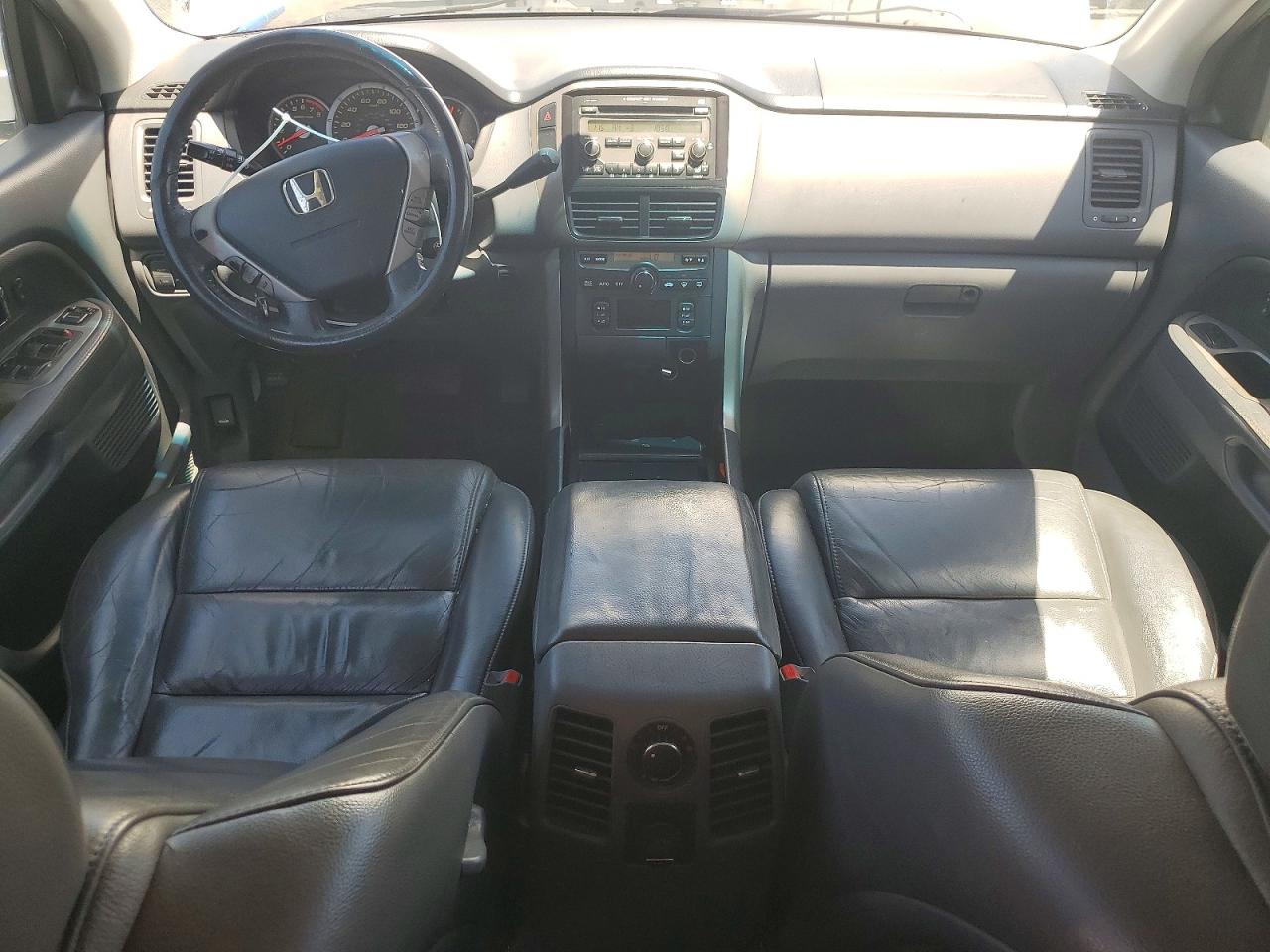 2006 Honda Pilot Ex Silver vin: 5FNYF28586B021492