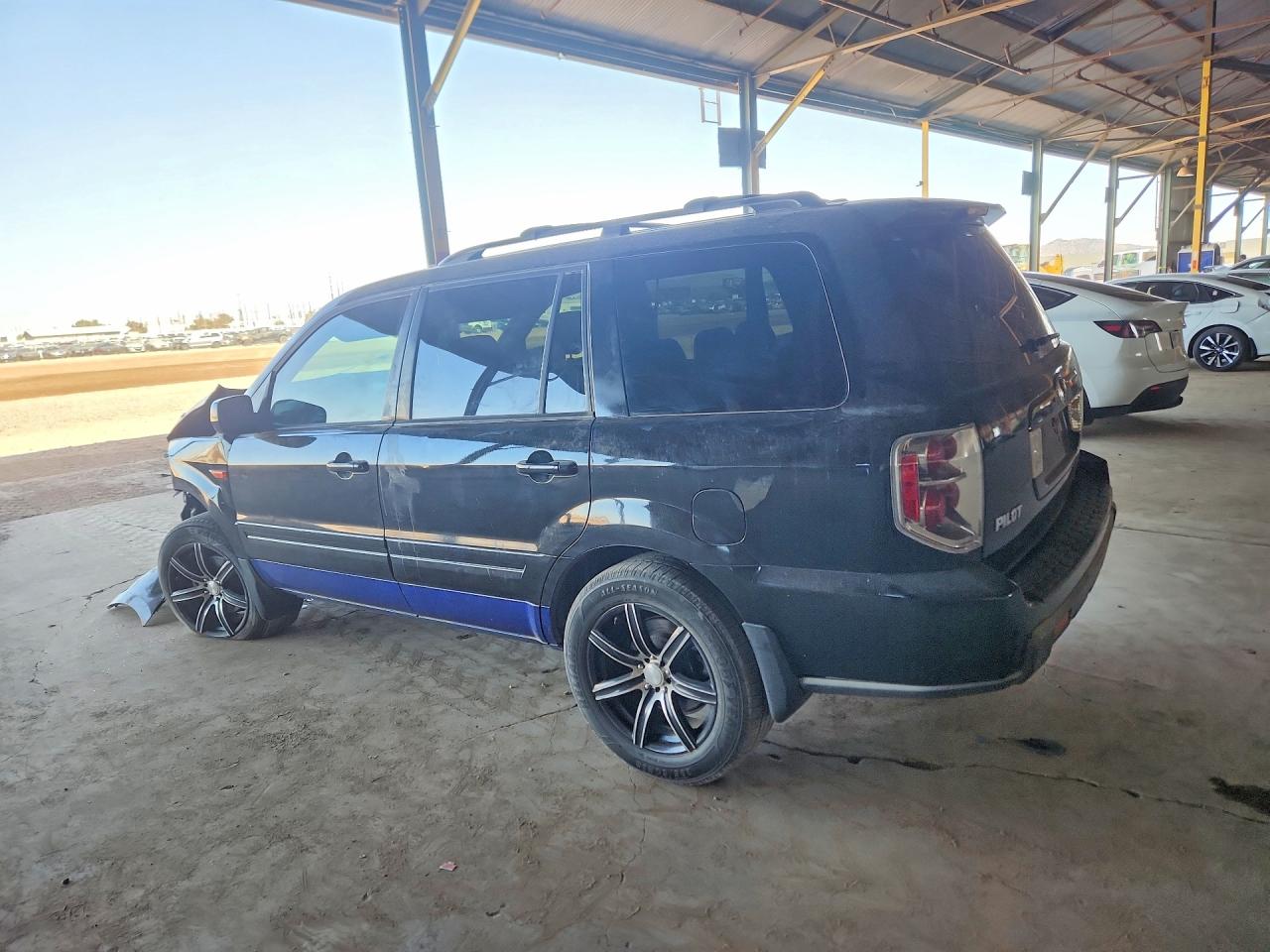 2008 Honda Pilot Exl Black vin: 5FNYF28588B006218