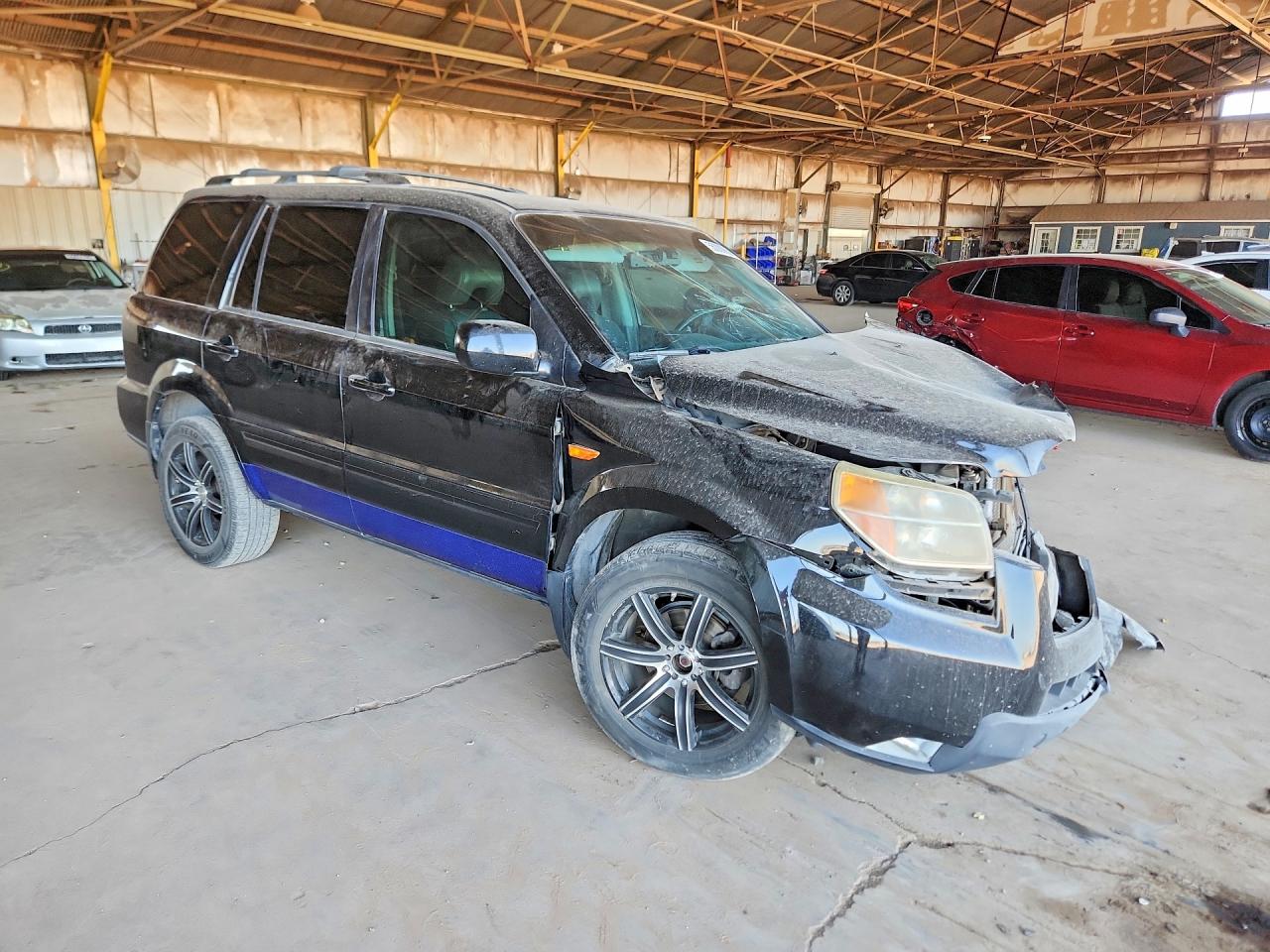 2008 Honda Pilot Exl Black vin: 5FNYF28588B006218
