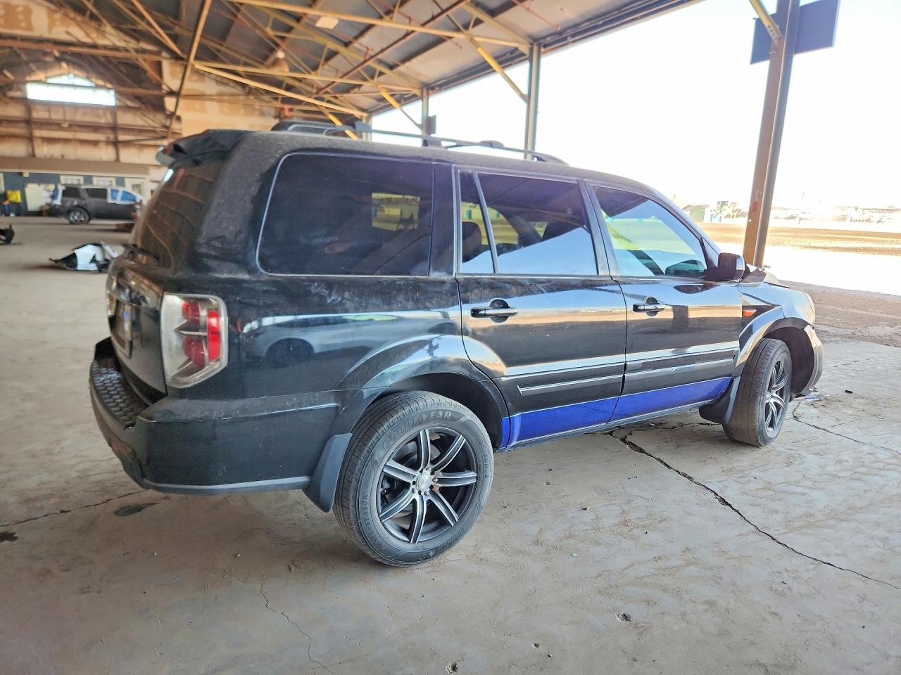2008 Honda Pilot Exl Black vin: 5FNYF28588B006218