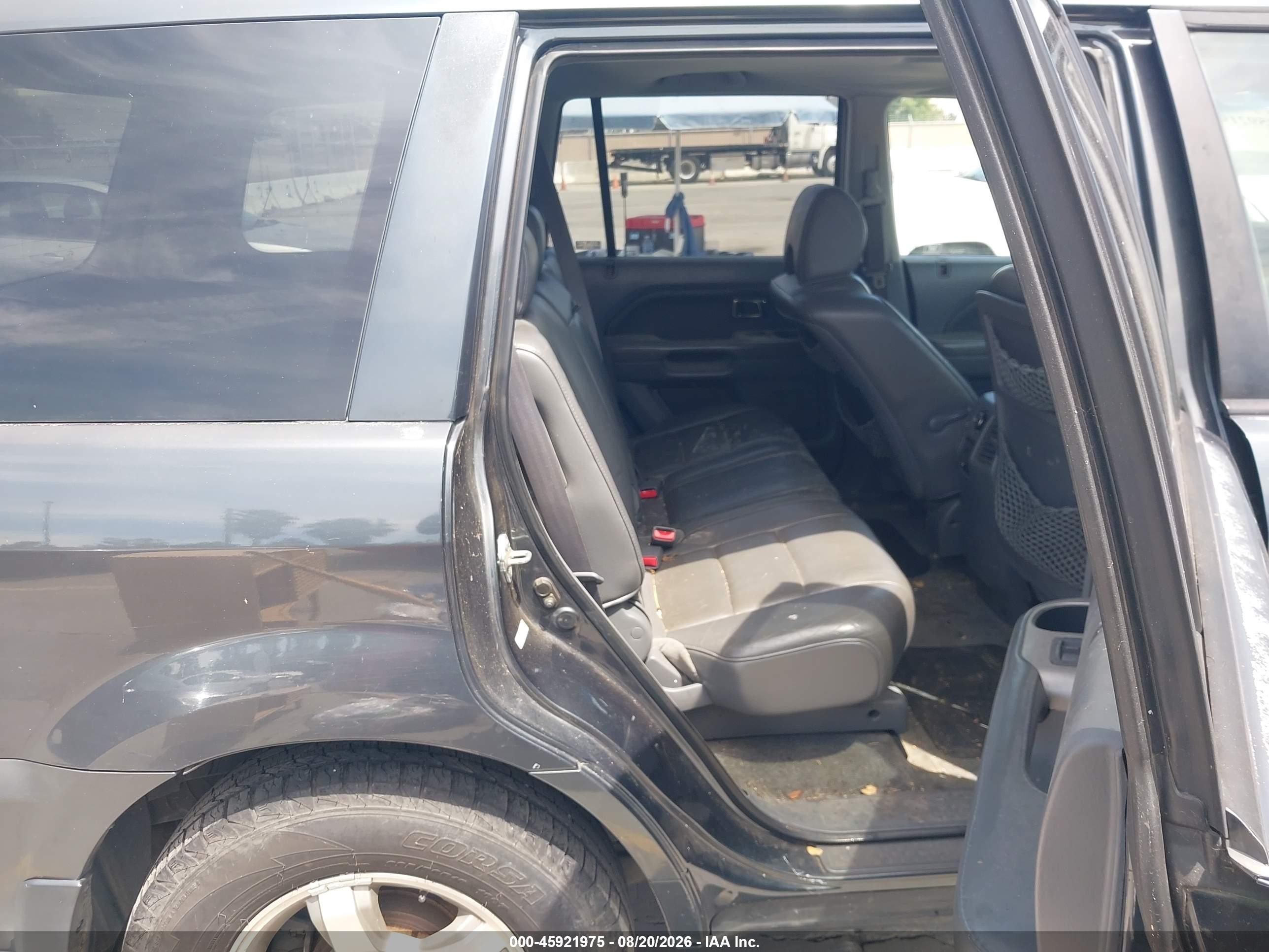2006 Honda Pilot Ex-l Серый vin: 5FNYF28596B022893