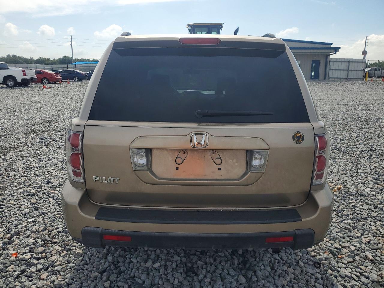 2006 Honda Pilot Ex Tan vin: 5FNYF28596B024806