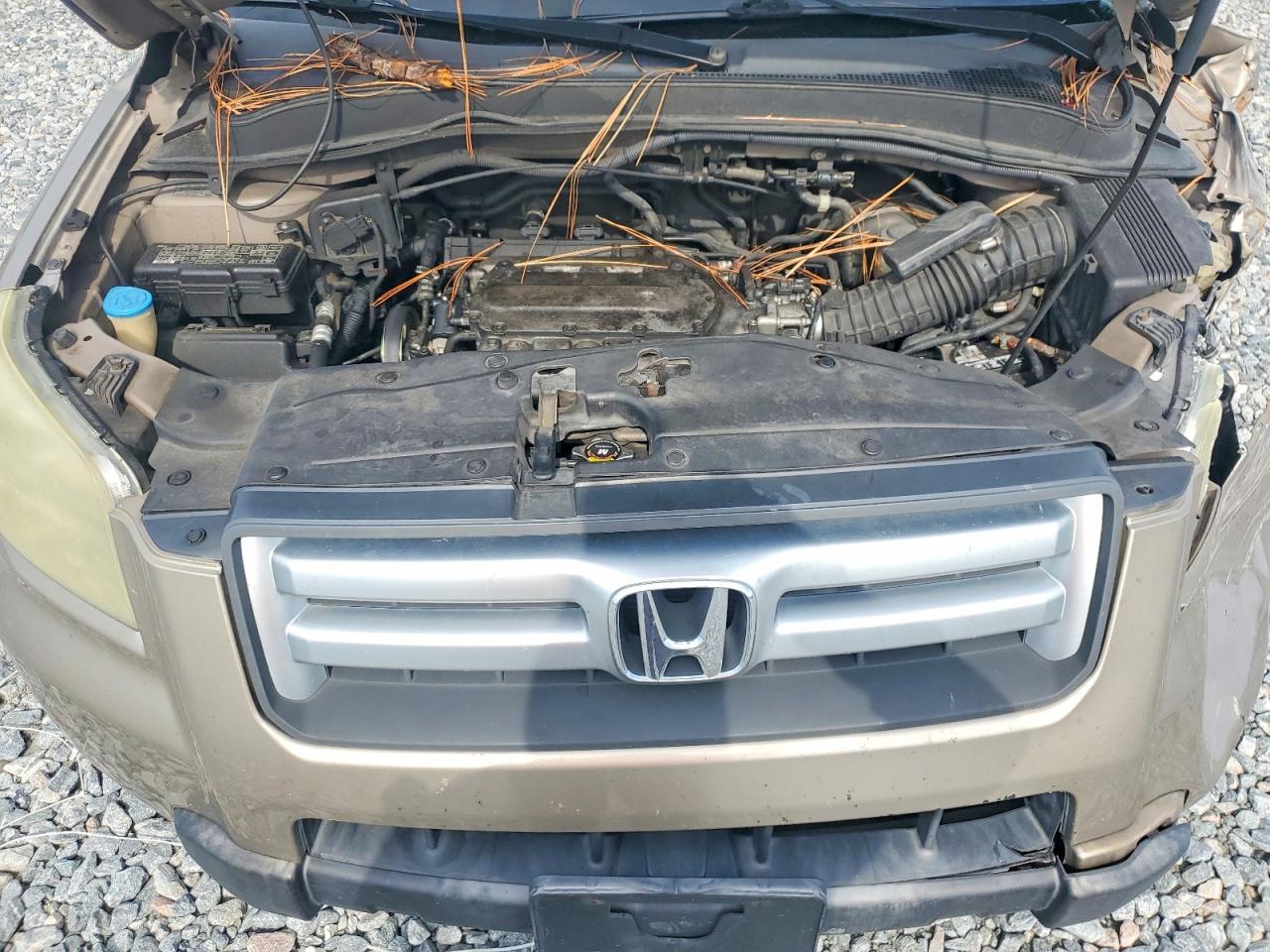 2006 Honda Pilot Ex Tan vin: 5FNYF28596B024806