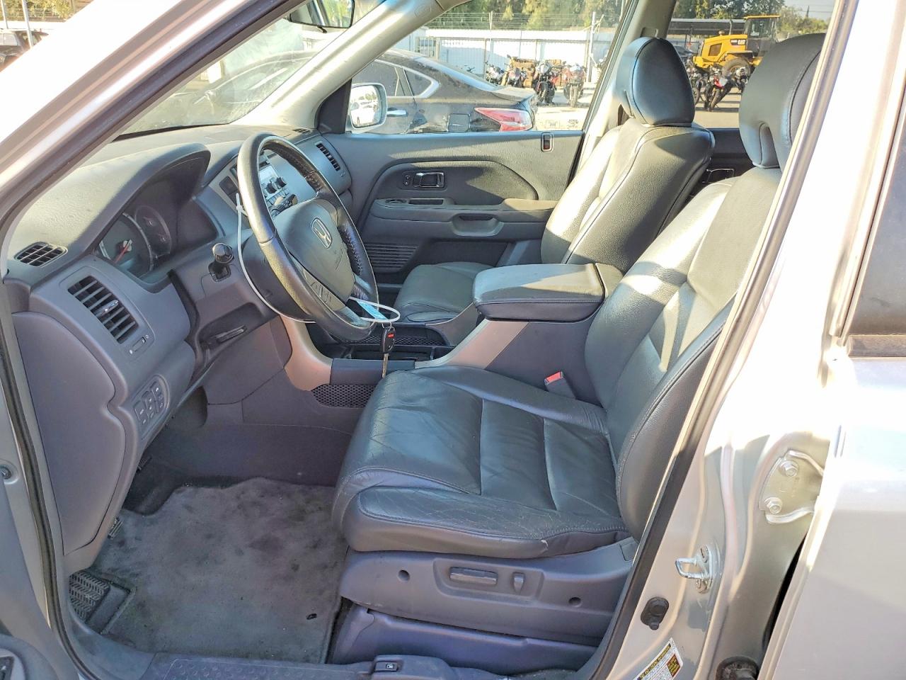 2007 Honda Pilot Exl Silver vin: 5FNYF28597B036424