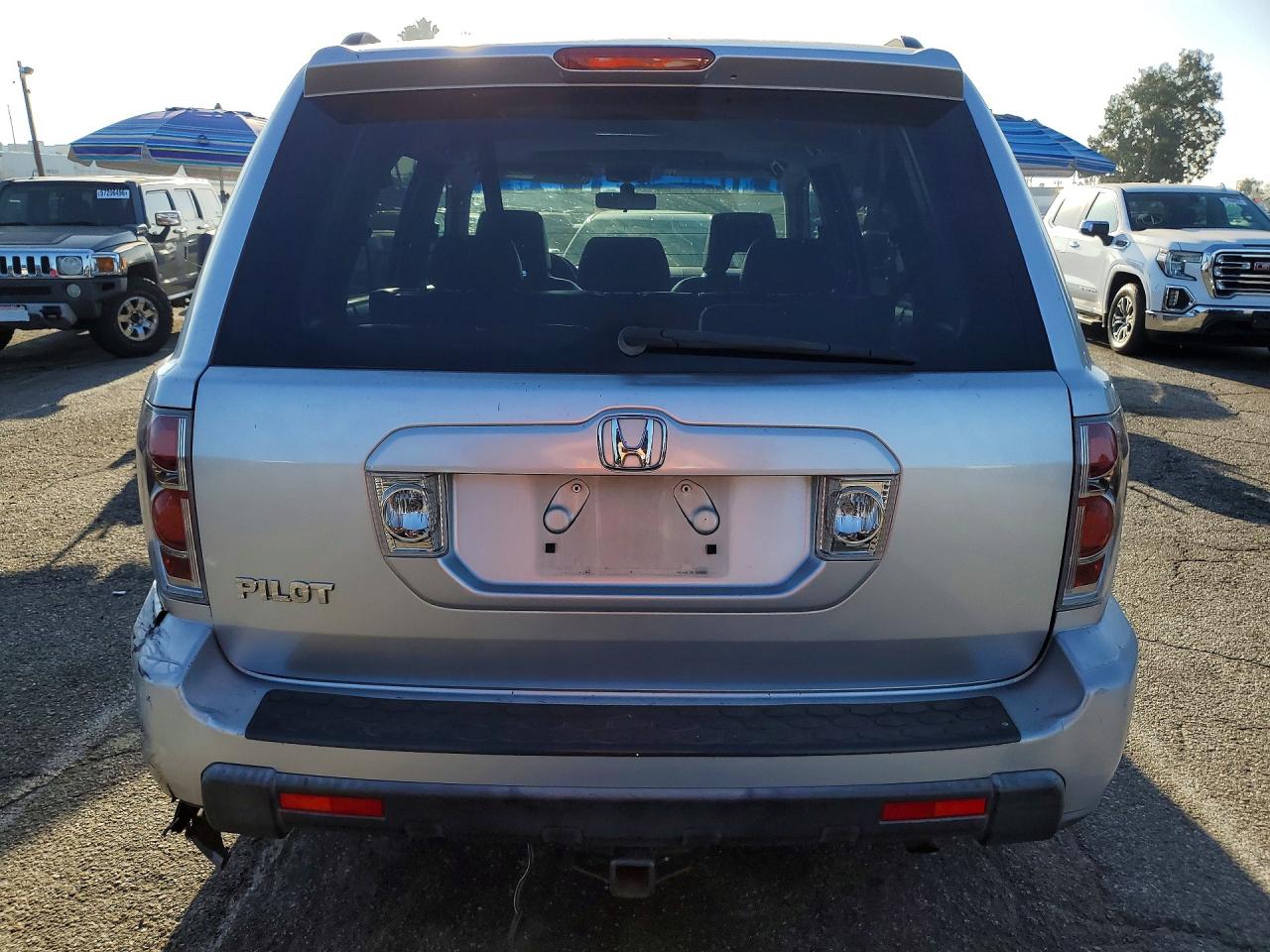 2007 Honda Pilot Exl Silver vin: 5FNYF28597B036424