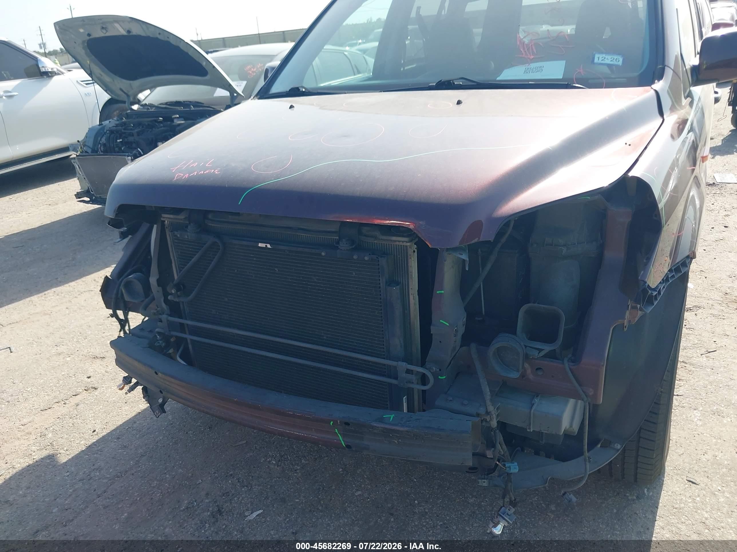 2008 Honda Pilot Ex-l Maroon vin: 5FNYF28598B014621