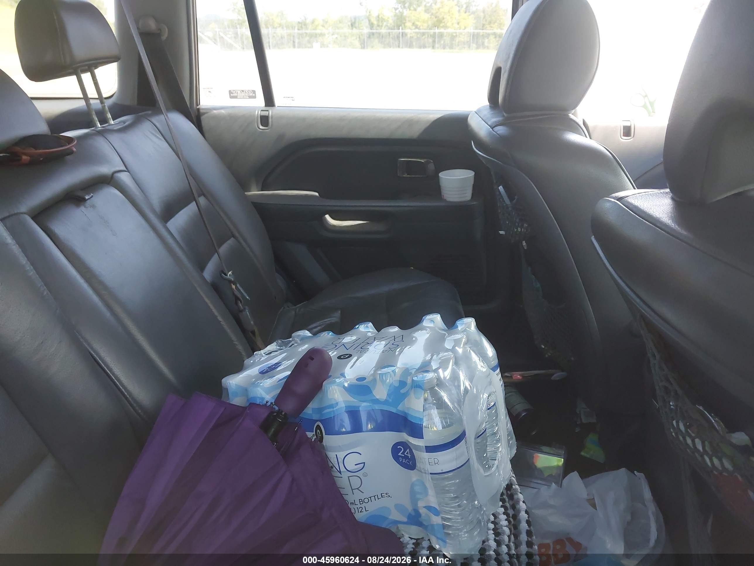 2008 Honda Pilot Ex-l Бордовый vin: 5FNYF28598B019172