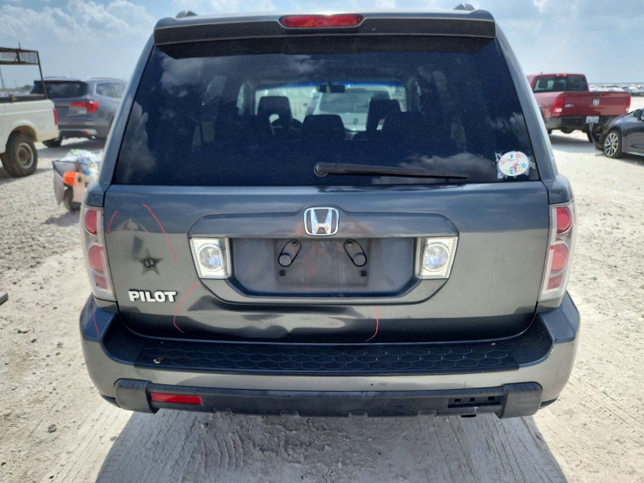 2008 Honda Pilot Exl Gray vin: 5FNYF28598B030088