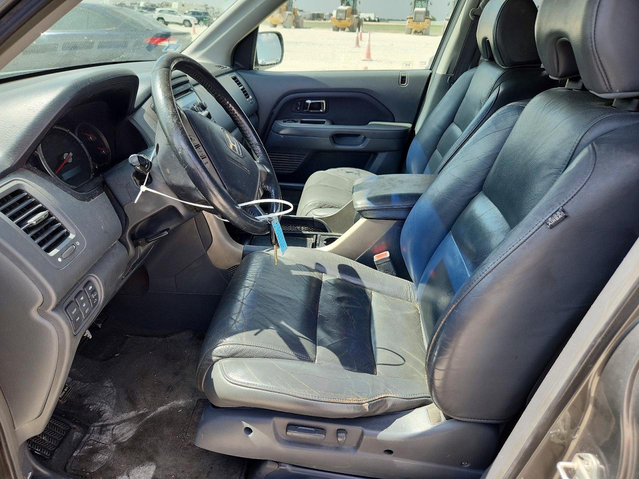 2008 Honda Pilot Exl Gray vin: 5FNYF28598B030088