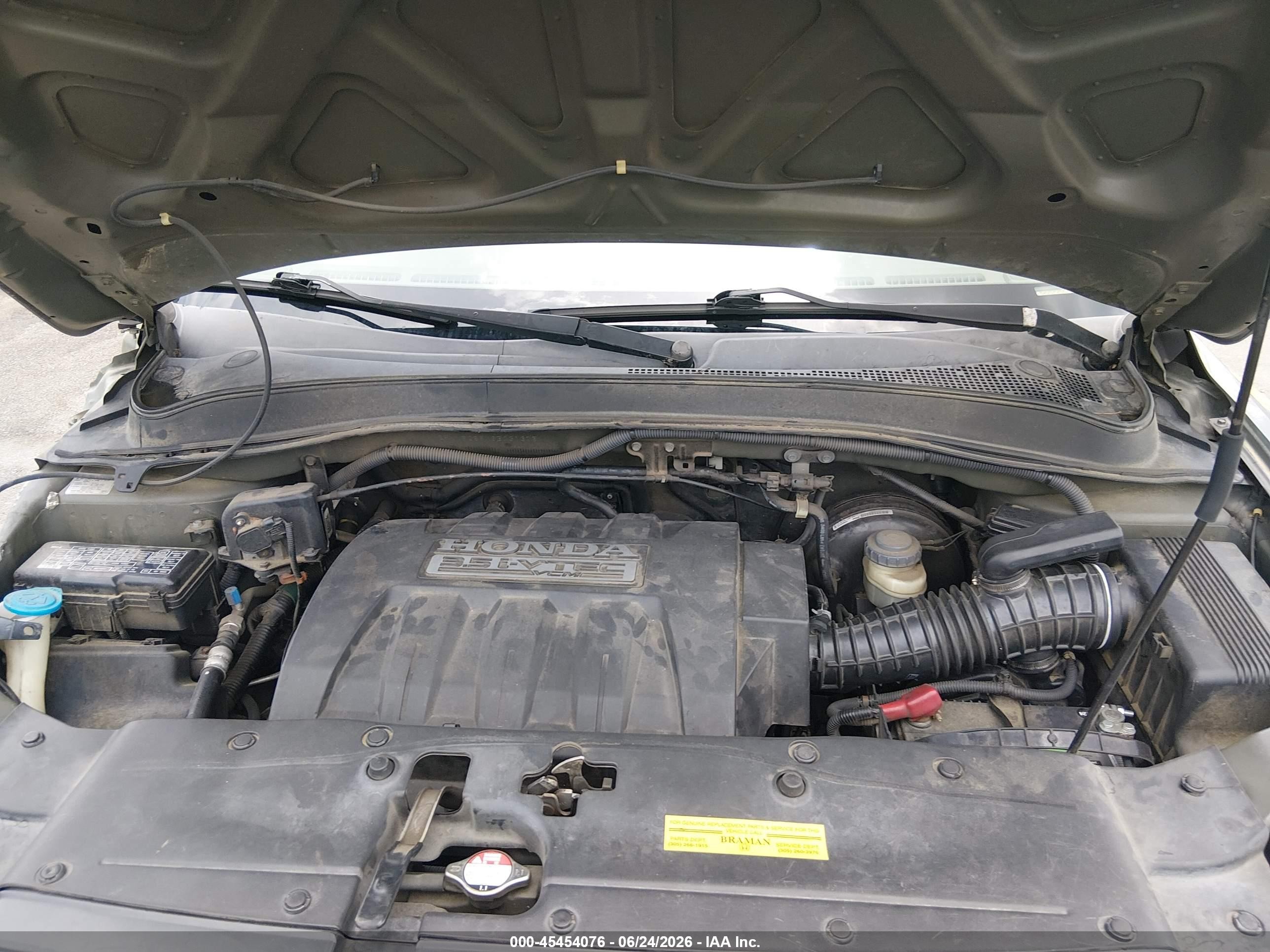 2006 Honda Pilot Ex-l Green vin: 5FNYF285X6B031375