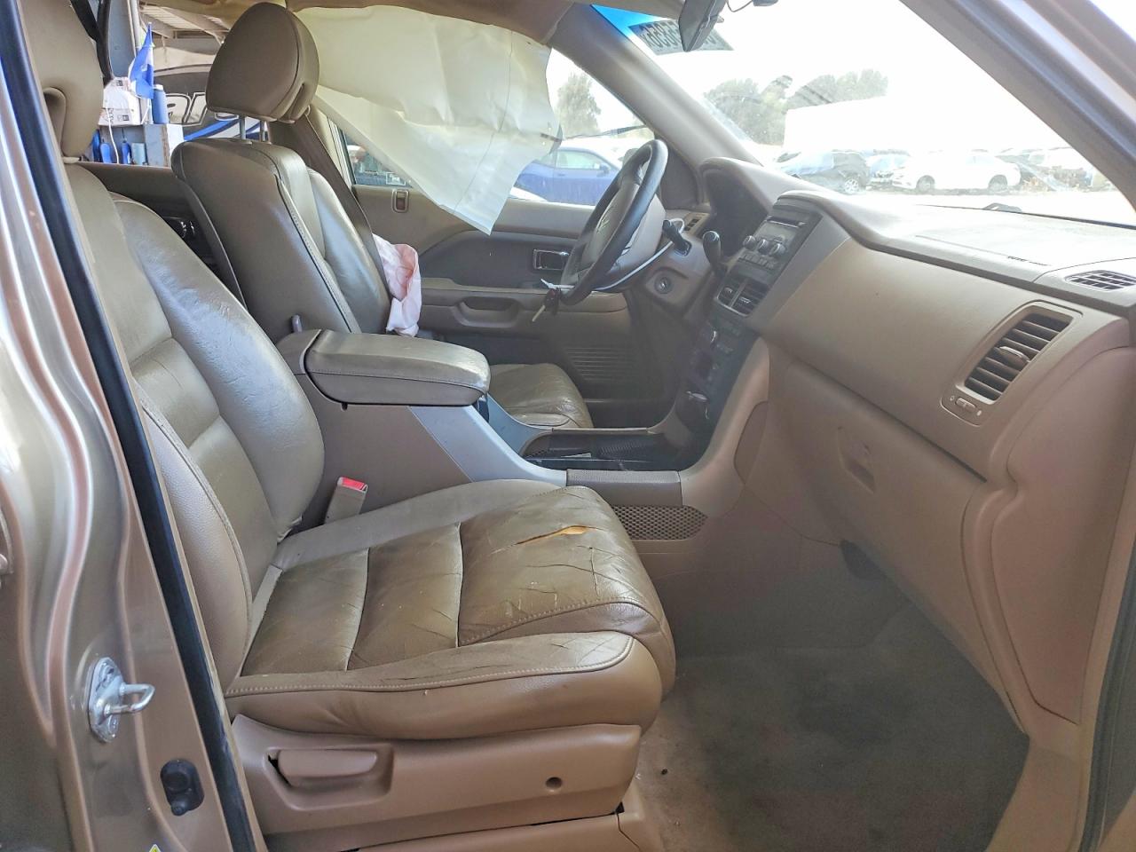 2007 Honda Pilot Exl Gold vin: 5FNYF285X7B023021