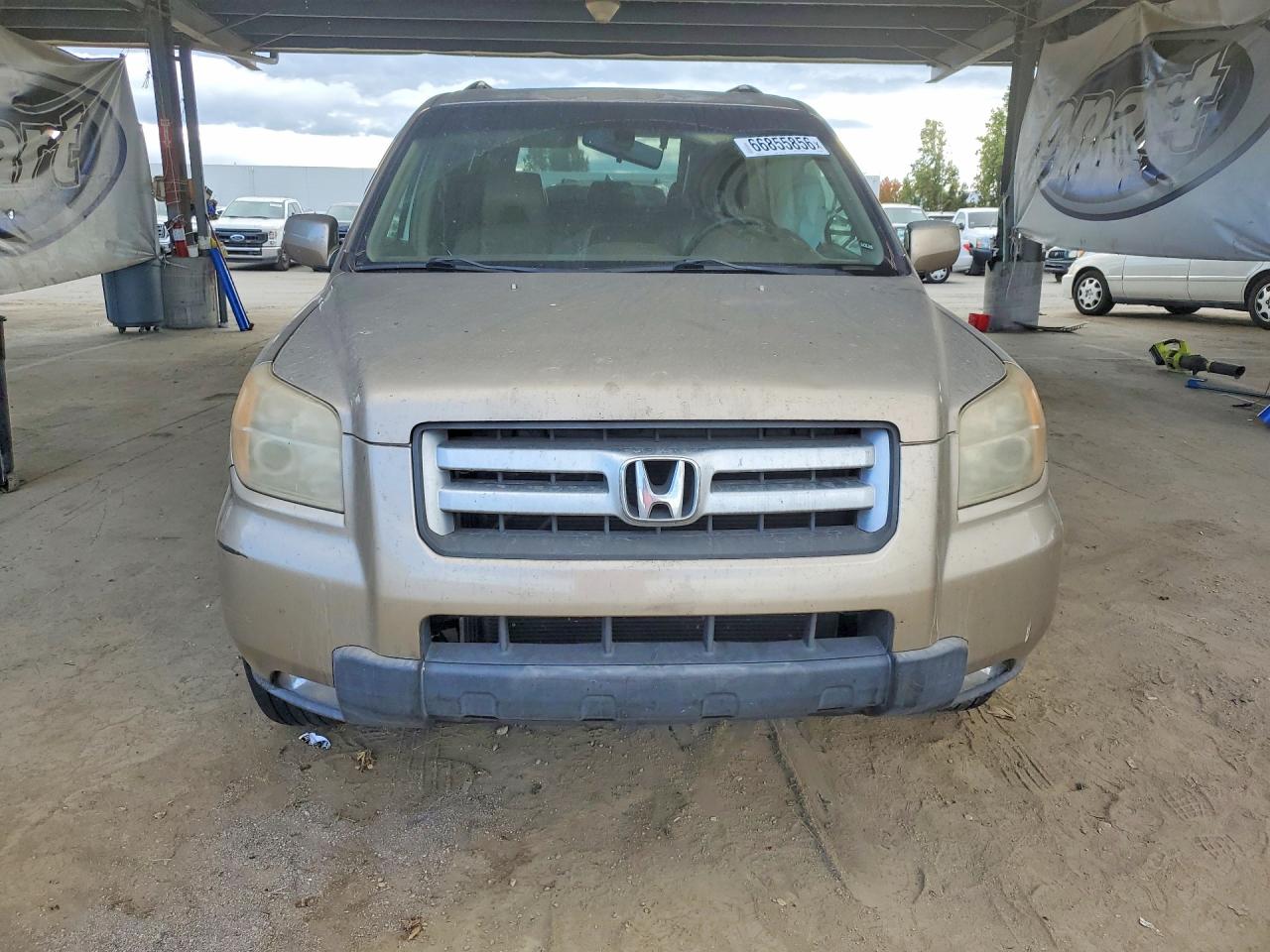 2007 Honda Pilot Exl Gold vin: 5FNYF285X7B023021