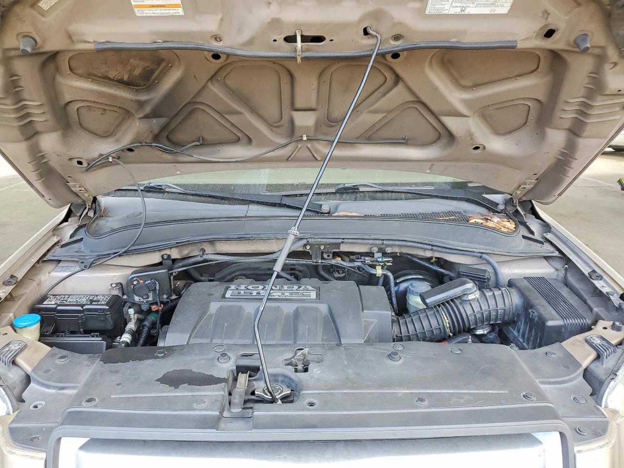 2007 Honda Pilot Exl Gold vin: 5FNYF285X7B023021