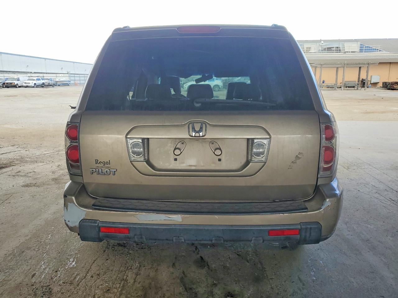 2007 Honda Pilot Exl Gold vin: 5FNYF285X7B023021