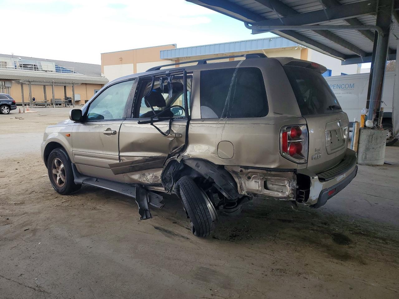 2007 Honda Pilot Exl Gold vin: 5FNYF285X7B023021