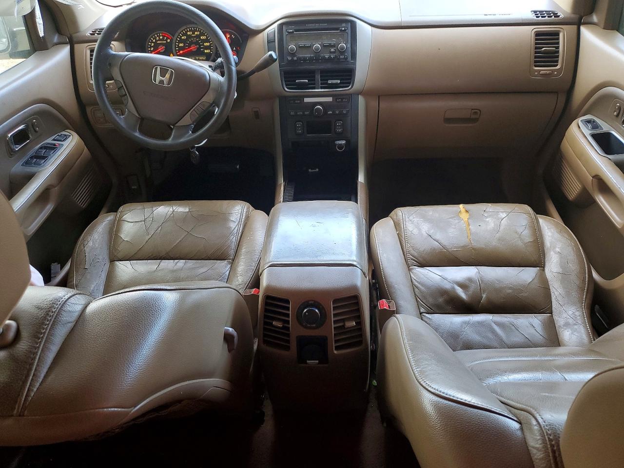 2007 Honda Pilot Exl Gold vin: 5FNYF285X7B023021