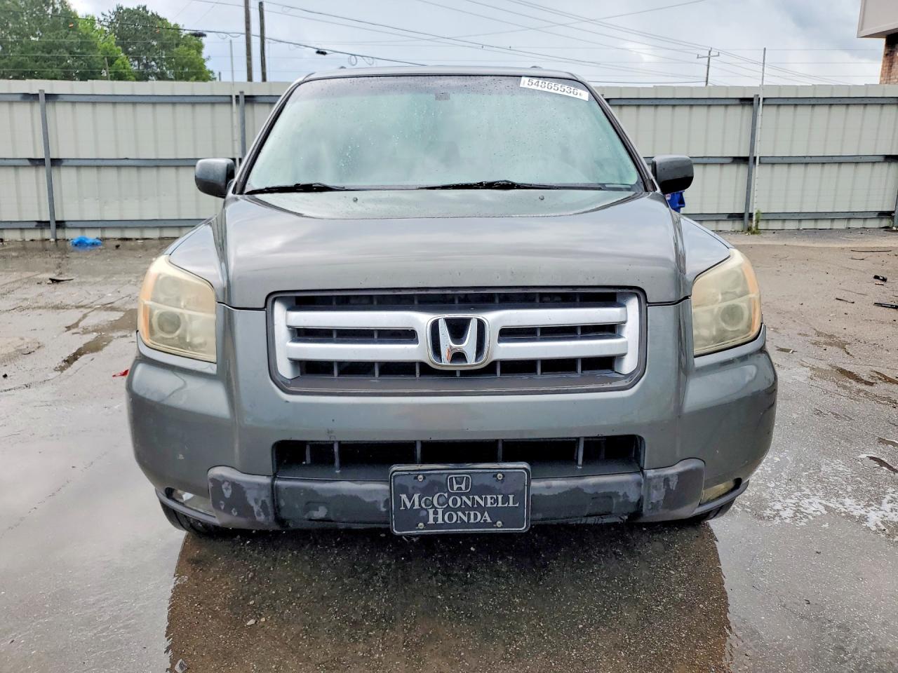 2008 Honda Pilot Exl Gray vin: 5FNYF285X8B007404